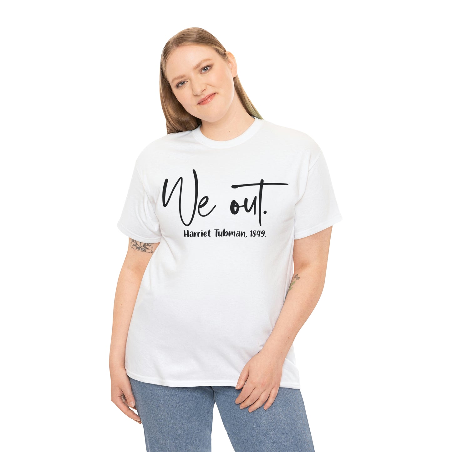 We Out Unisex Heavy Cotton Tee