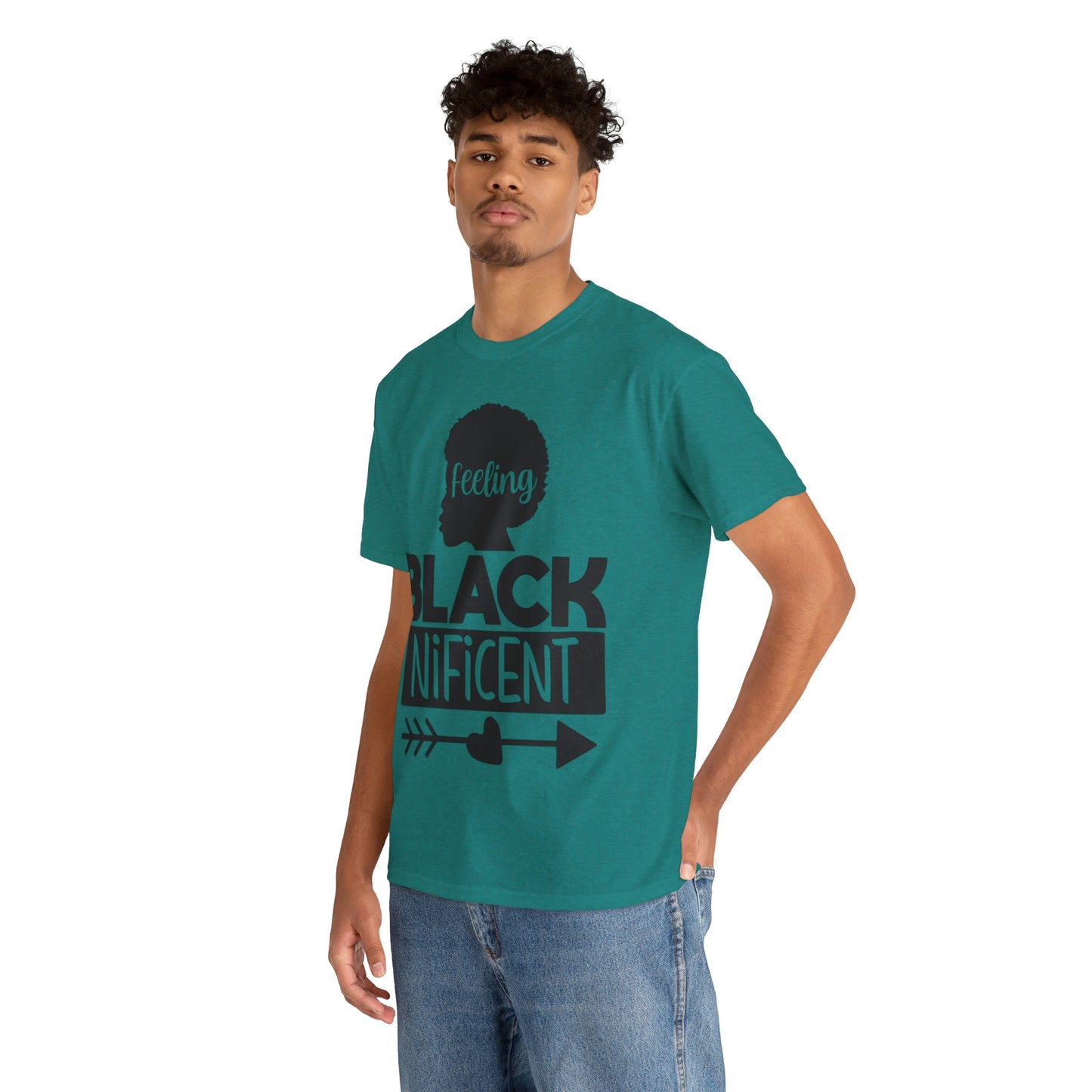 Feeling Blacknificent Unisex Heavy Cotton Tee