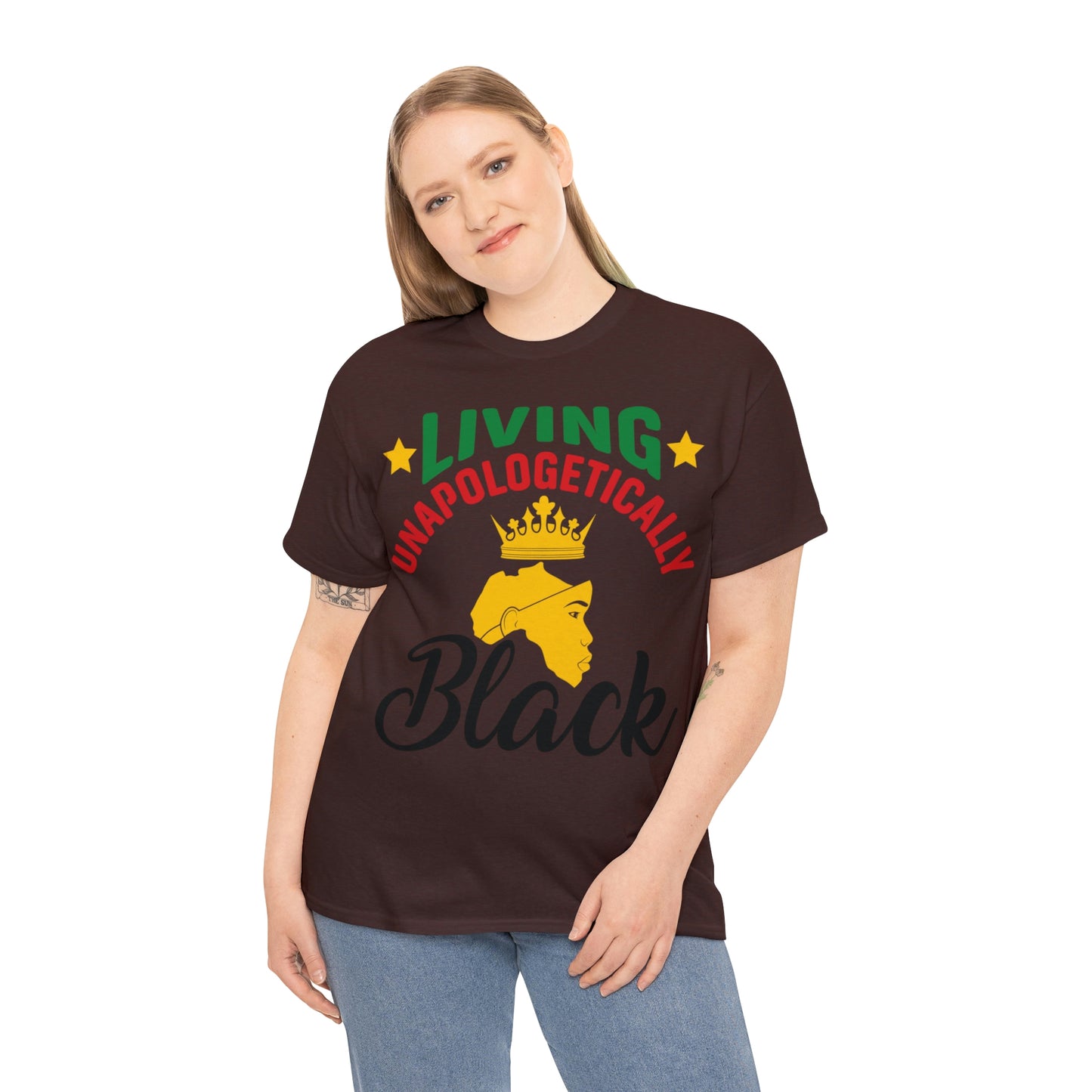Living Unapologetically Unisex Heavy Cotton Tee