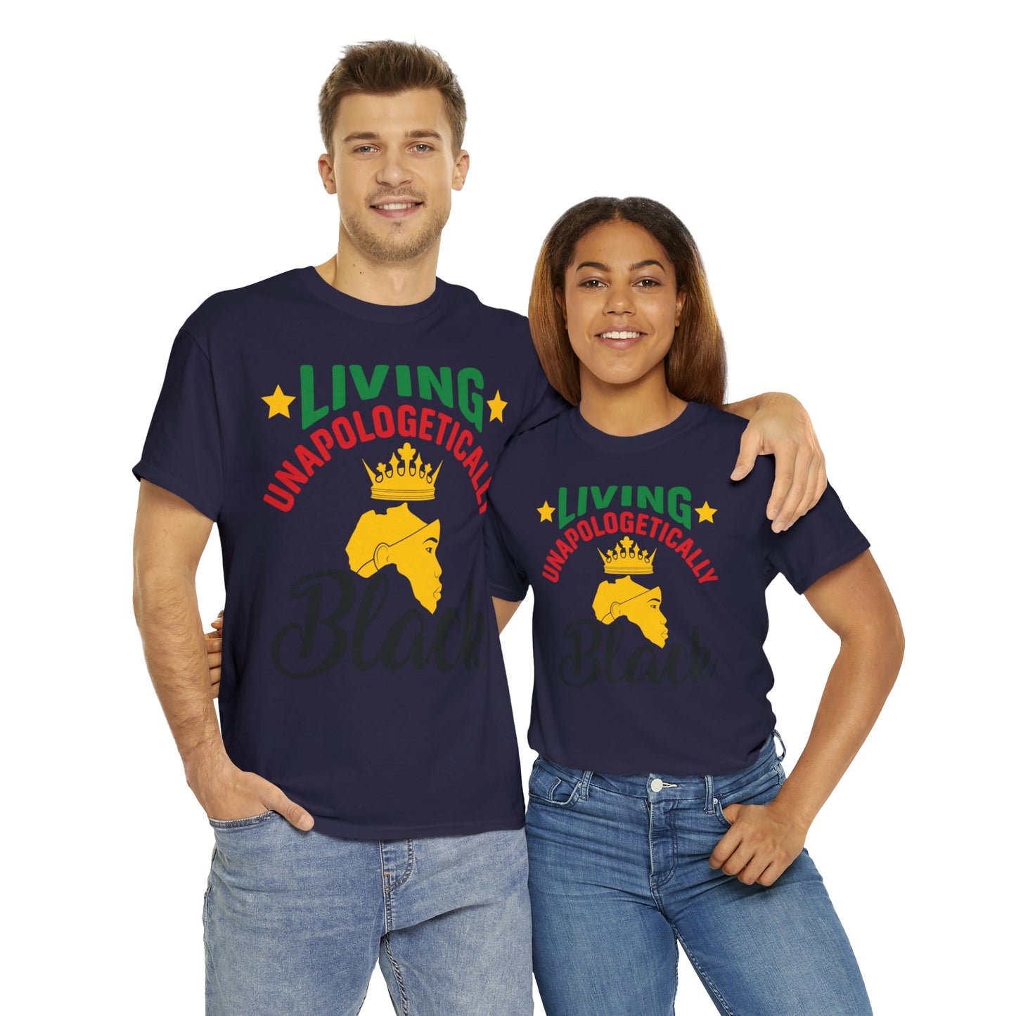 Living Unapologetically Unisex Heavy Cotton Tee