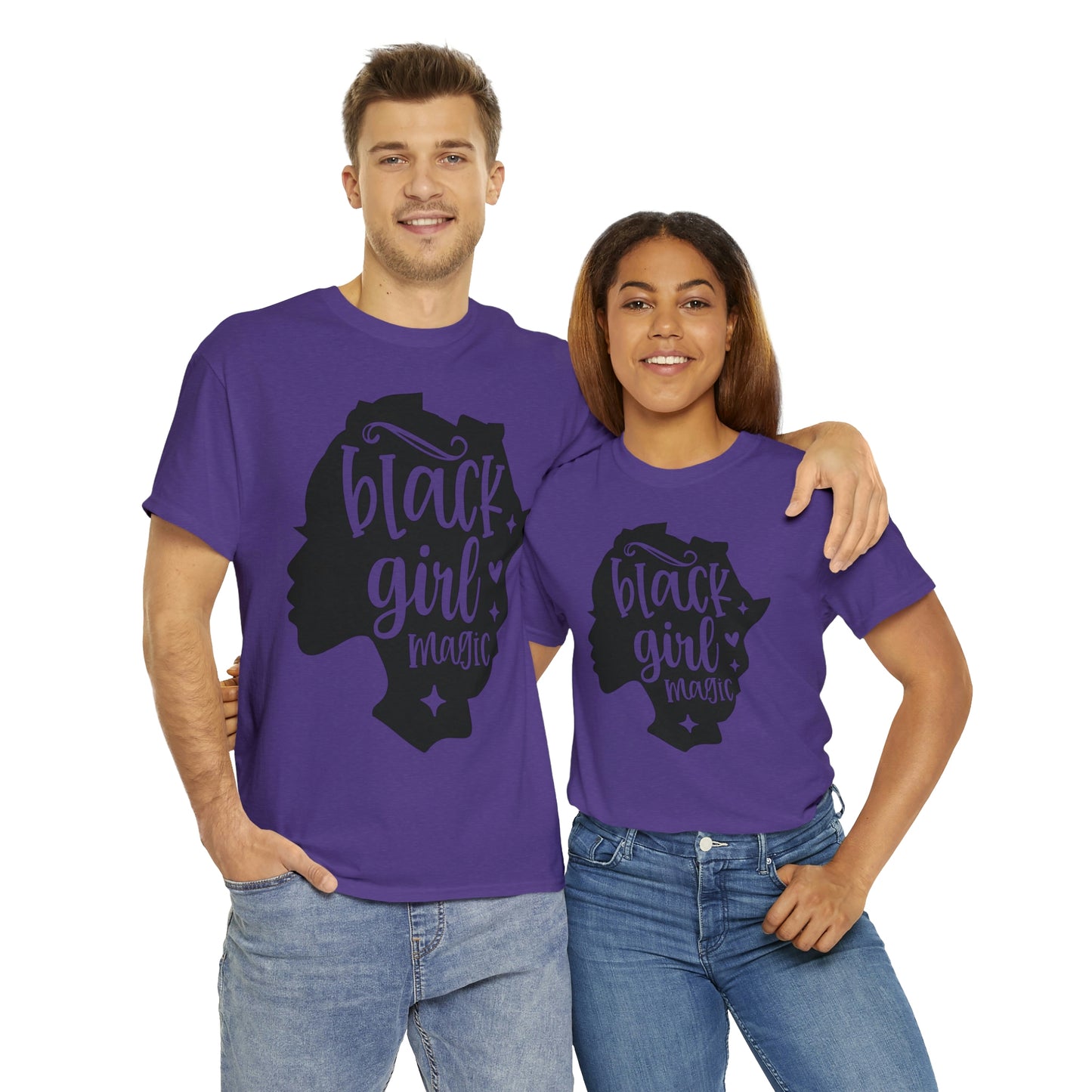 Black Girl Magic Unisex Heavy Cotton Tee
