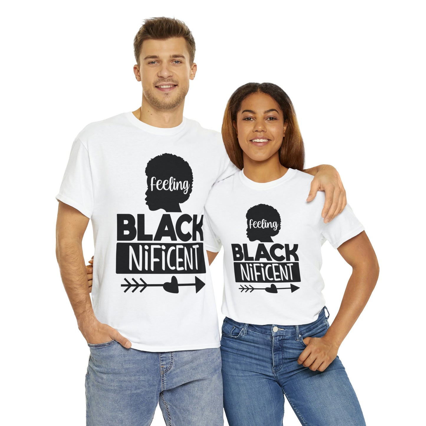 Feeling Blacknificent Unisex Heavy Cotton Tee