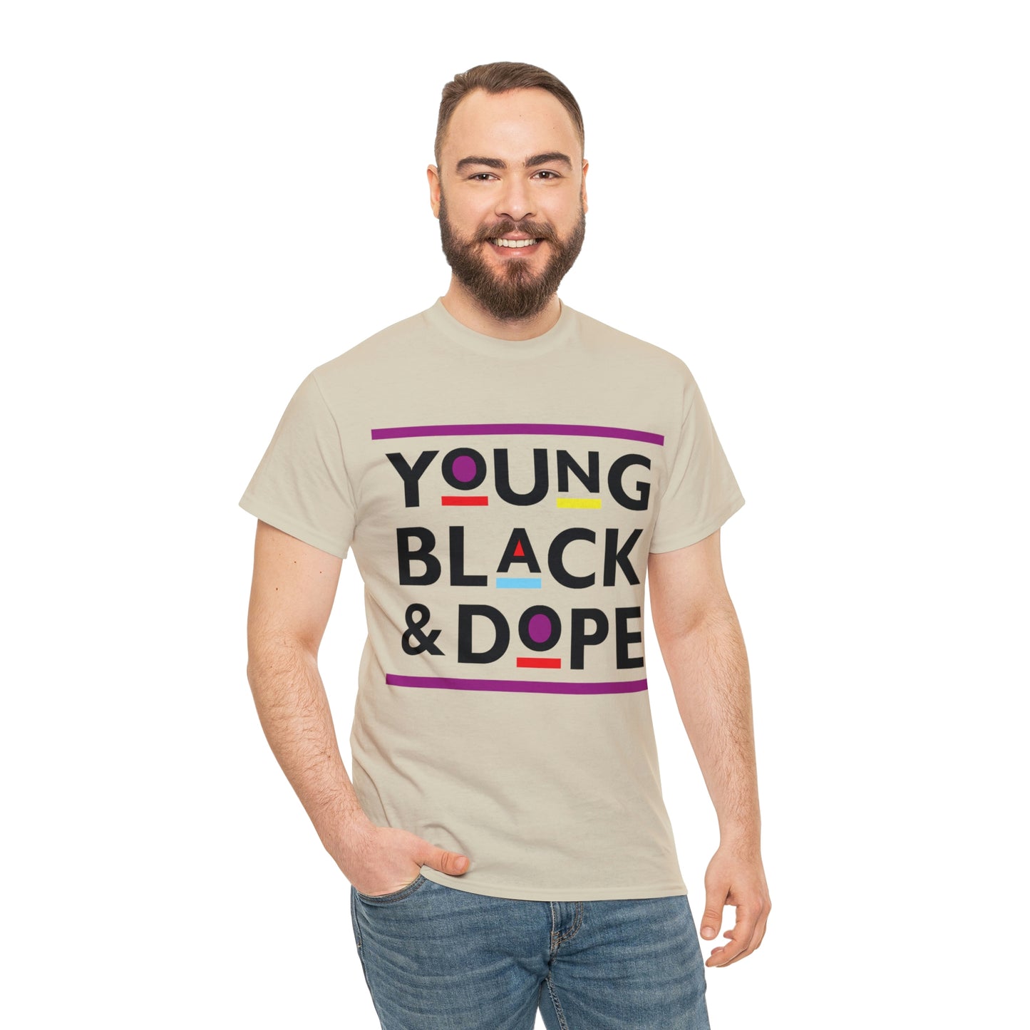 Young black & Dope Unisex Heavy Cotton Tee