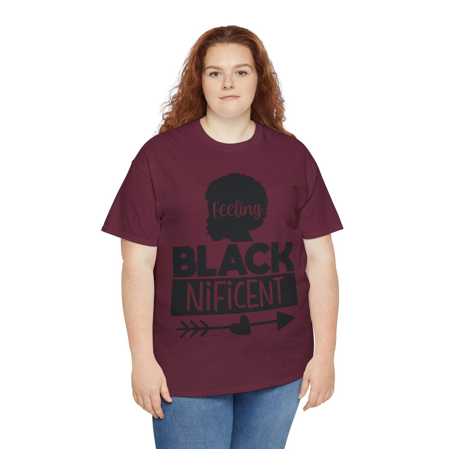 Feeling Blacknificent Unisex Heavy Cotton Tee