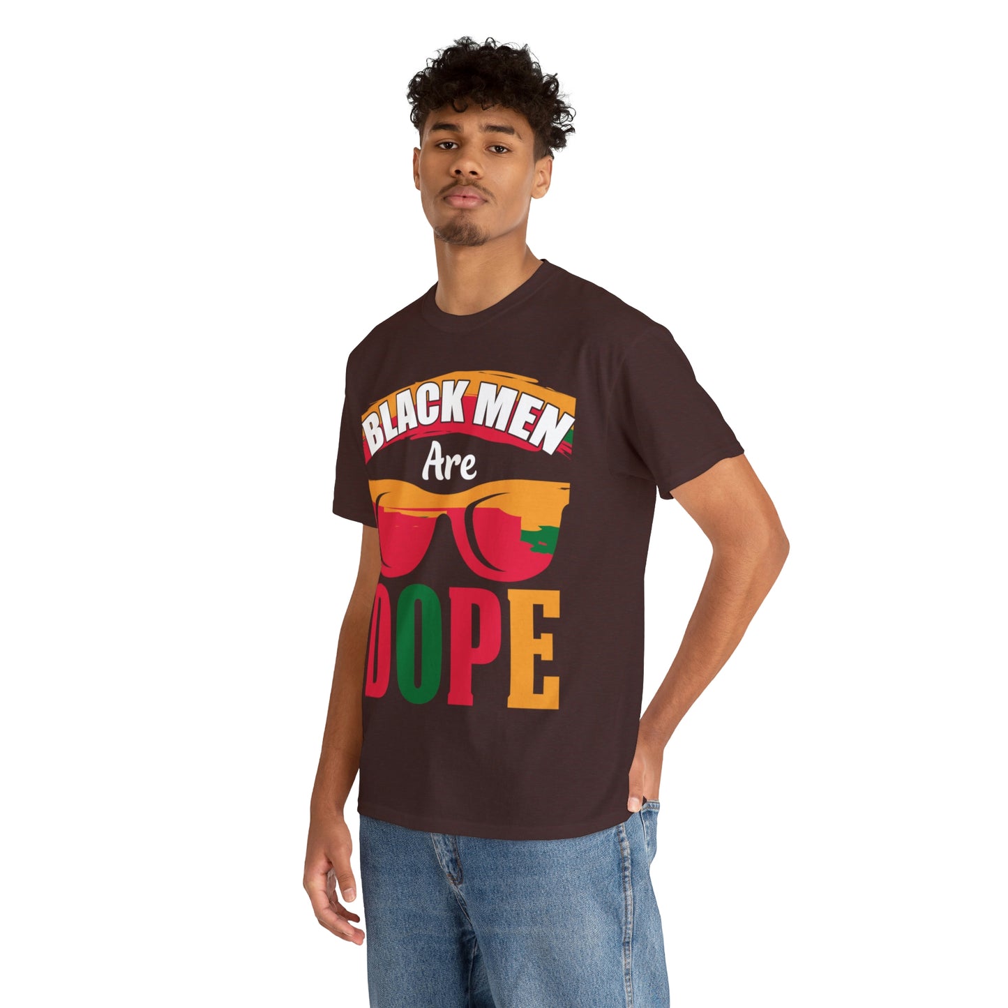 Black Man Dope Unisex Heavy Cotton Tee