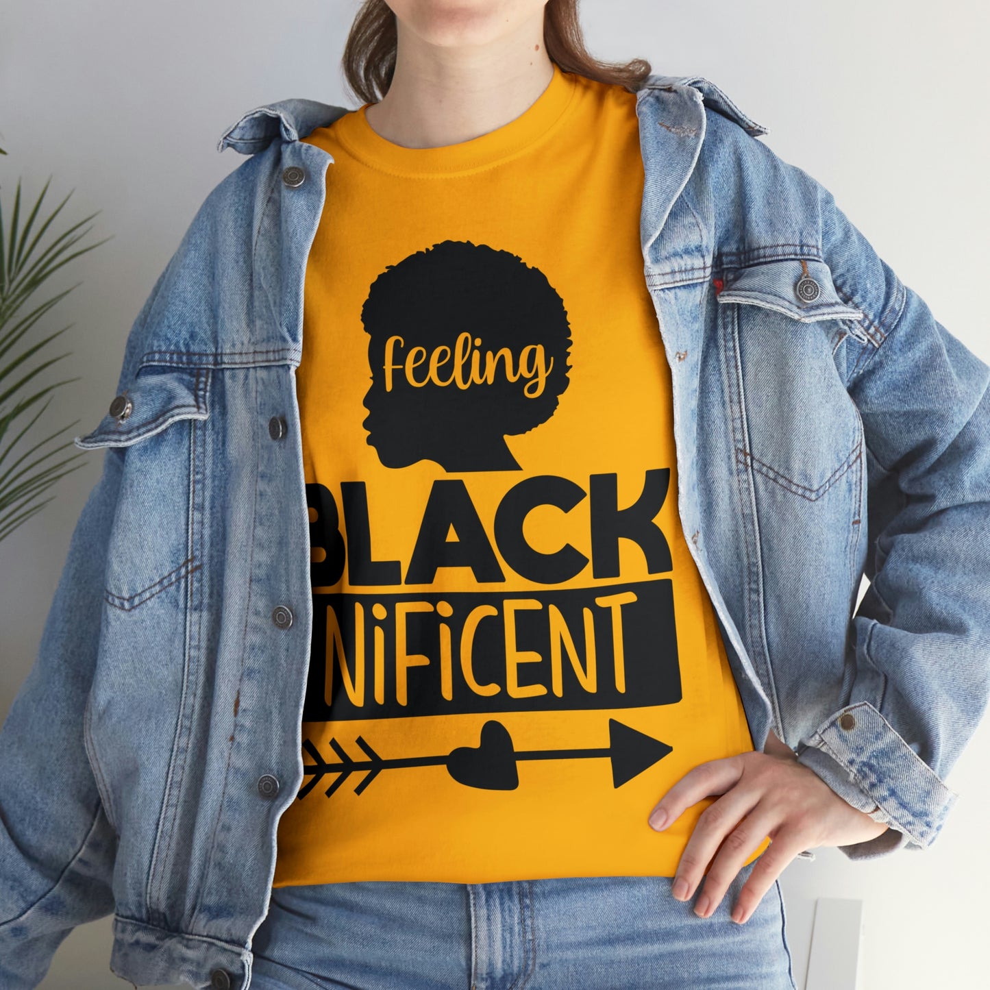 Feeling Blacknificent Unisex Heavy Cotton Tee