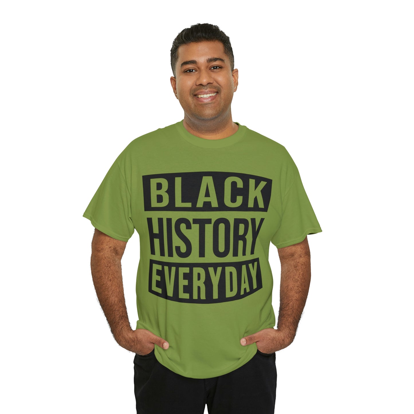 Black History Everyday Unisex Heavy Cotton Tee