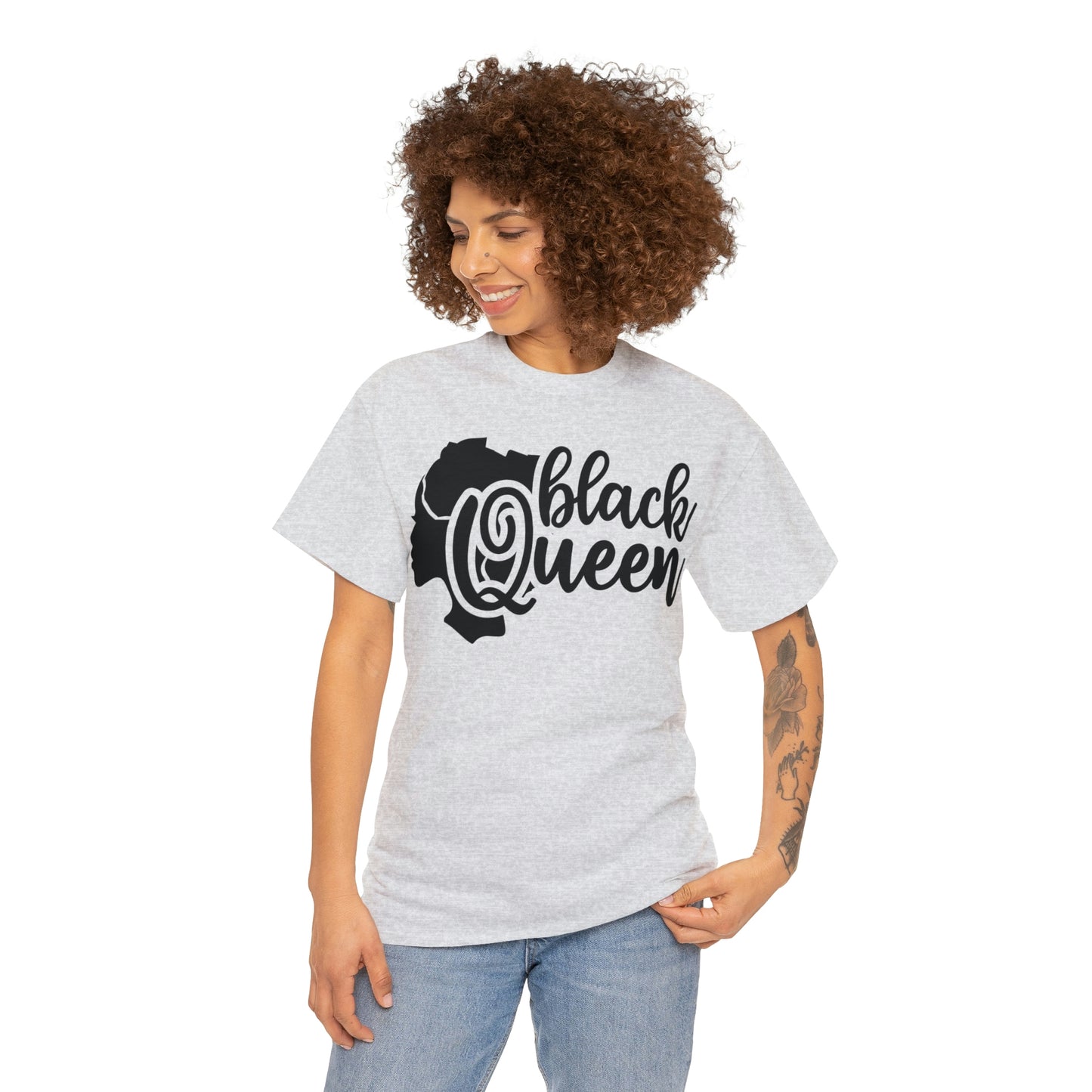 Black Queen Unisex Heavy Cotton Tee