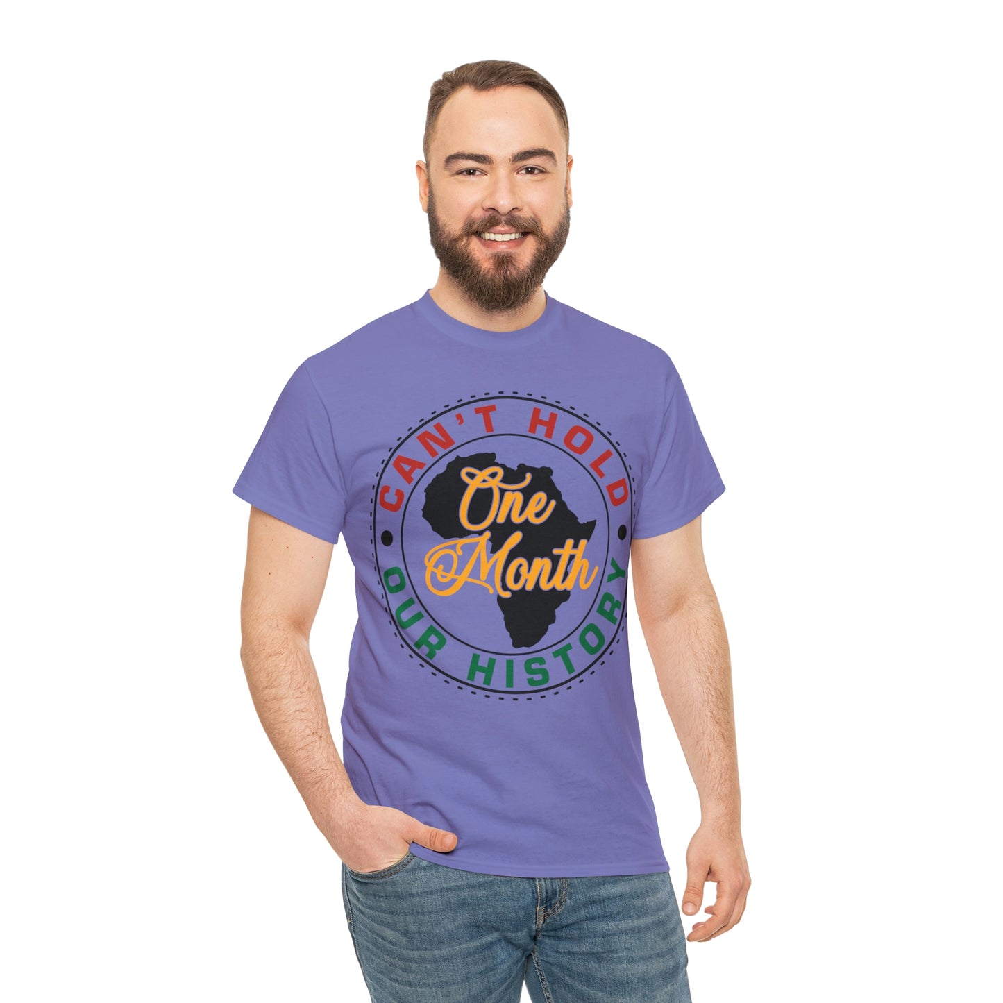 One Month Unisex Heavy Cotton Tee