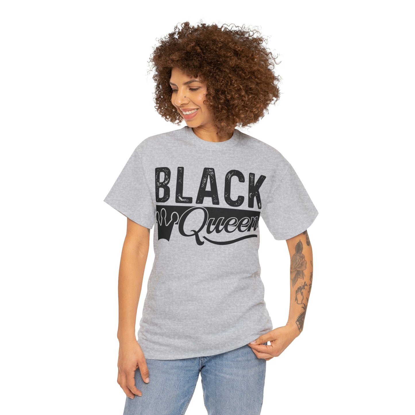 Black Queen Unisex Heavy Cotton Tee