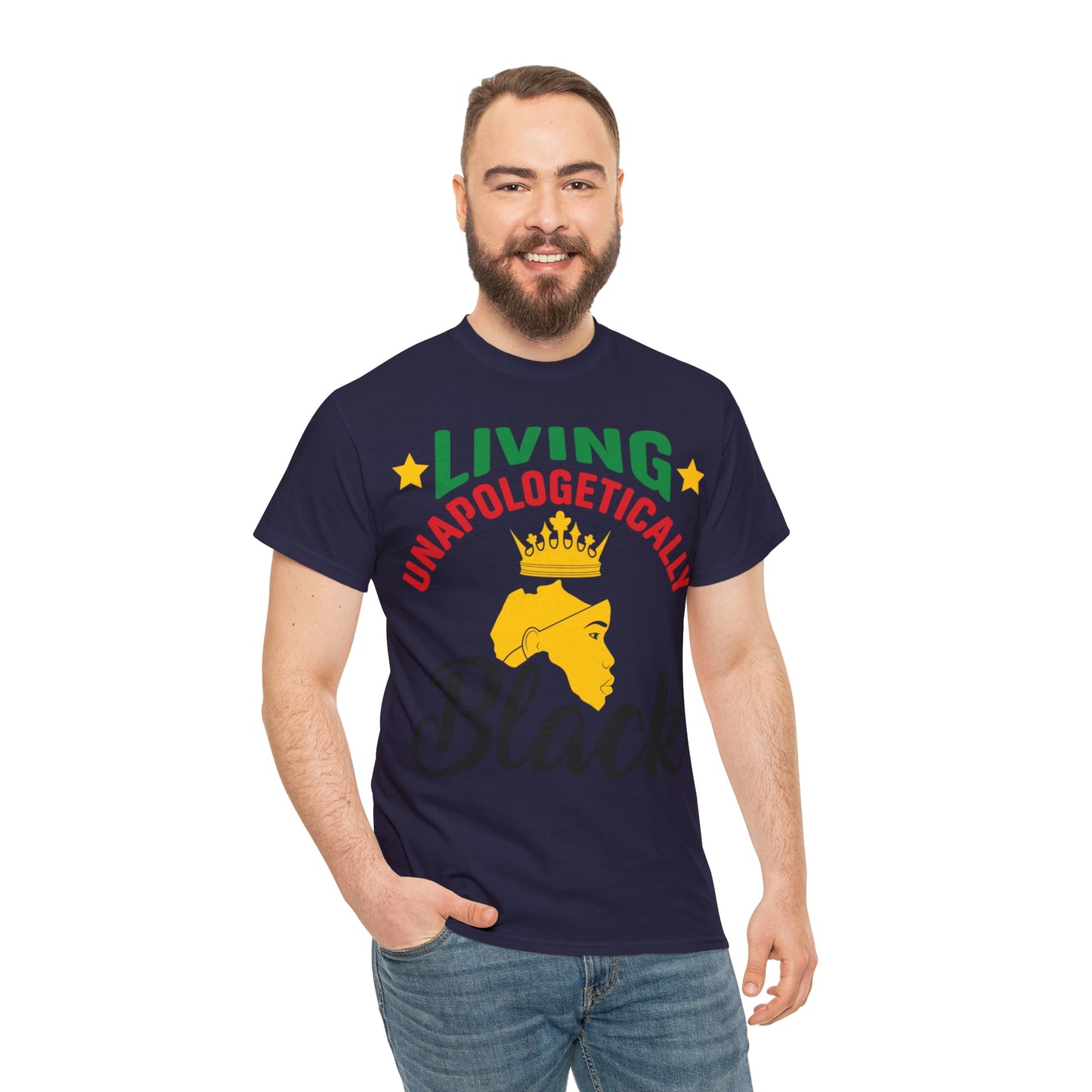Living Unapologetically Unisex Heavy Cotton Tee