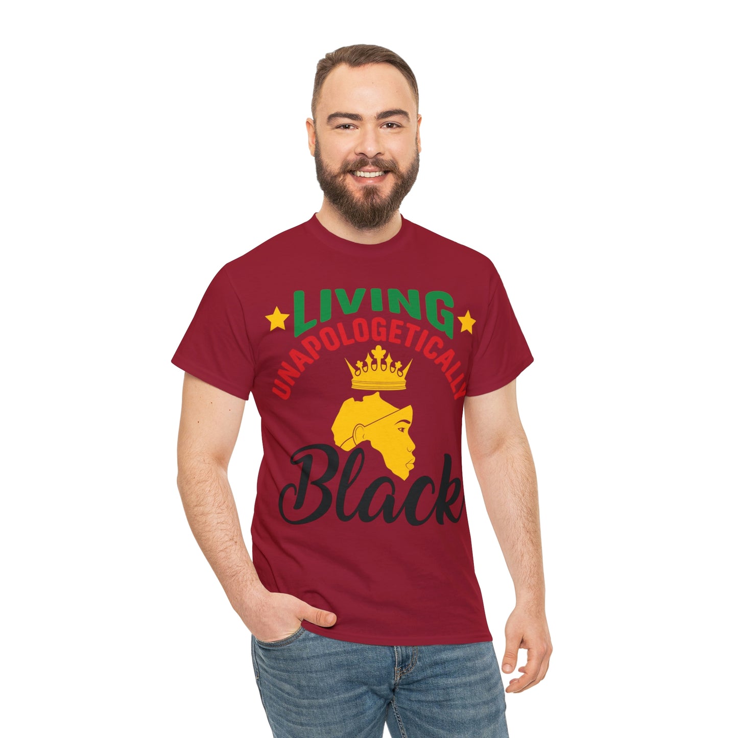 Living Unapologetically Unisex Heavy Cotton Tee