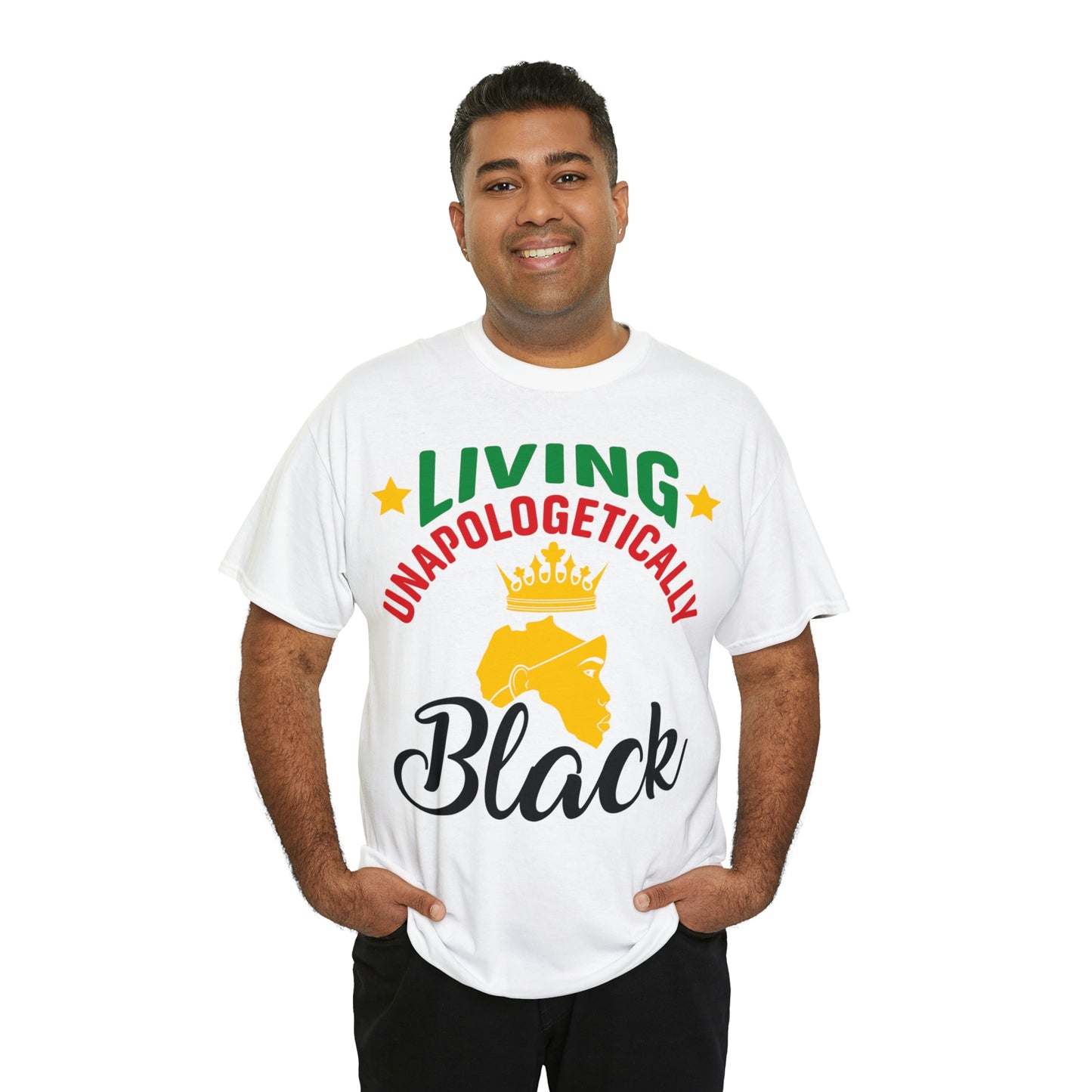 Living Unapologetically Unisex Heavy Cotton Tee