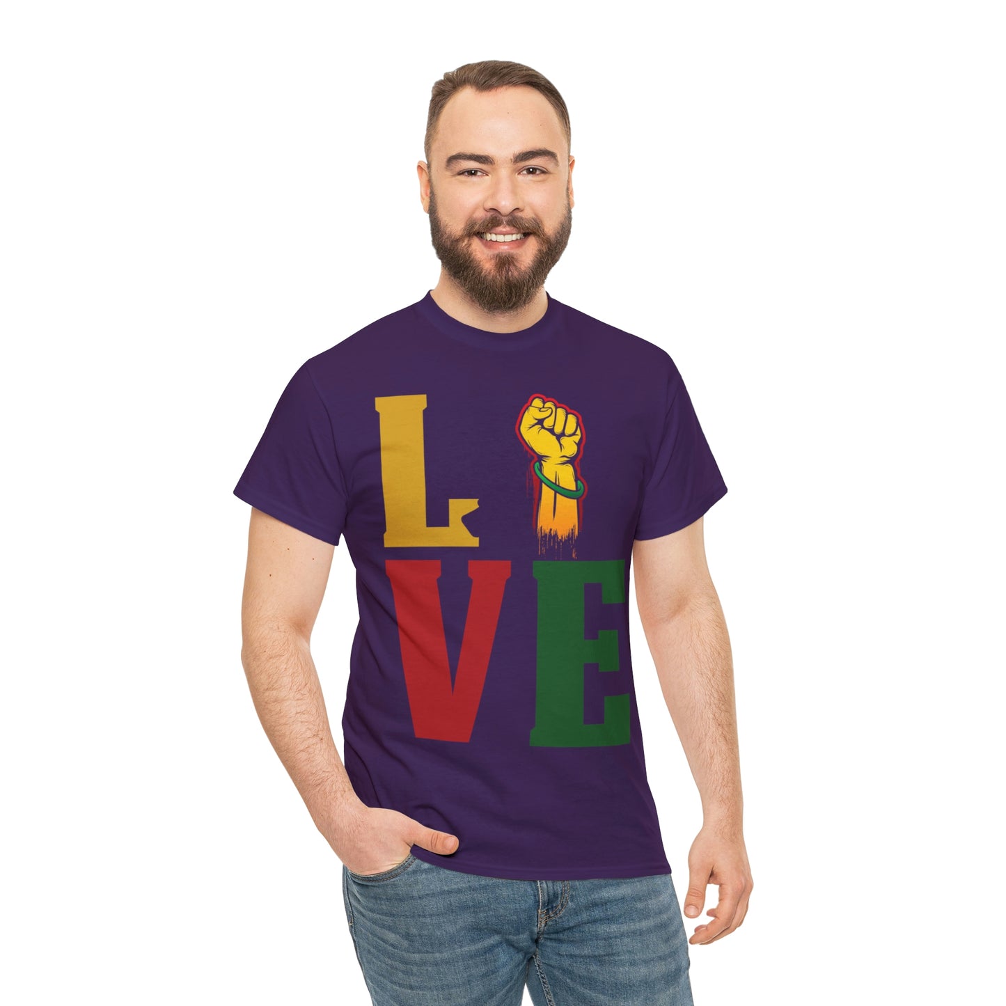 Love Unisex Heavy Cotton Tee