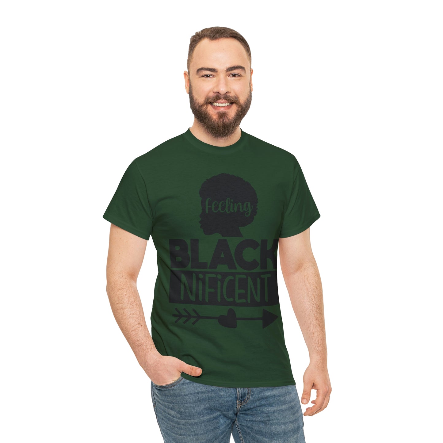 Feeling Blacknificent Unisex Heavy Cotton Tee