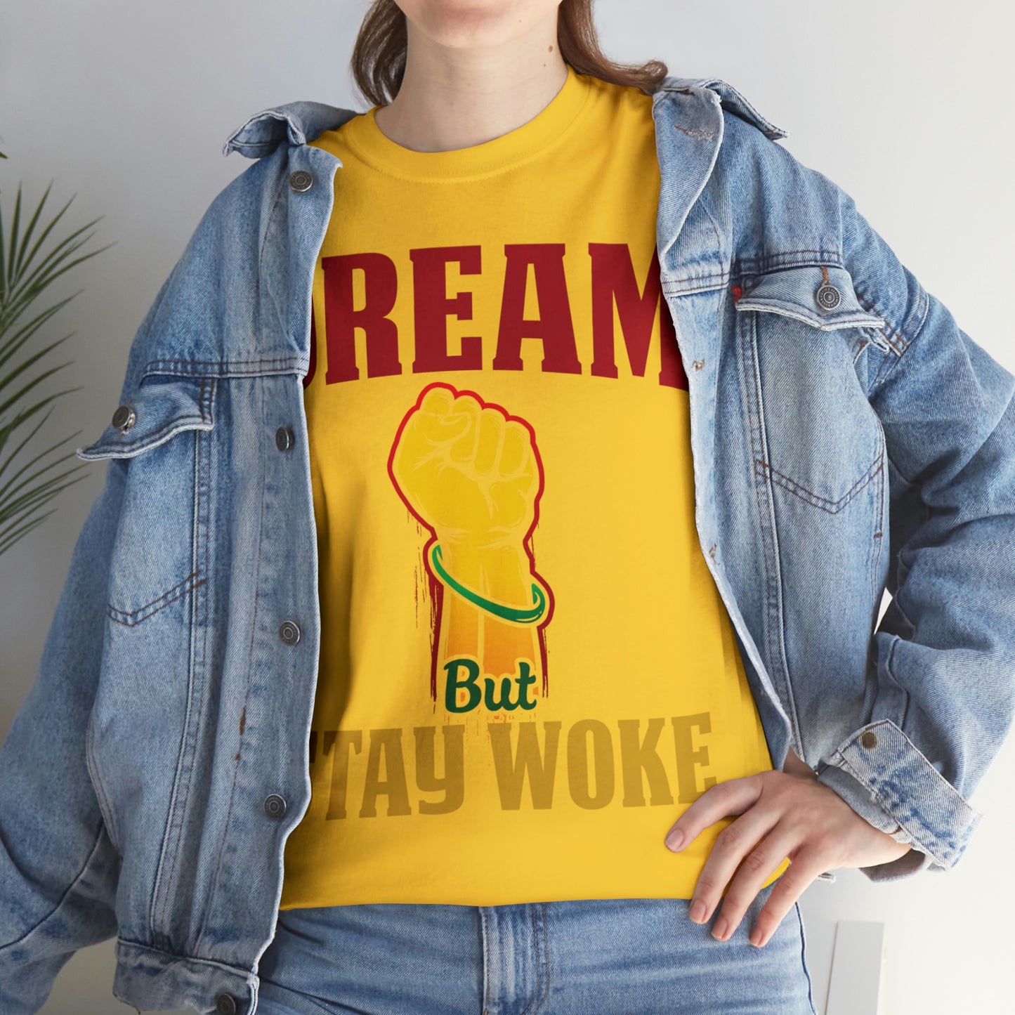 Dream/Woke Unisex Heavy Cotton Tee