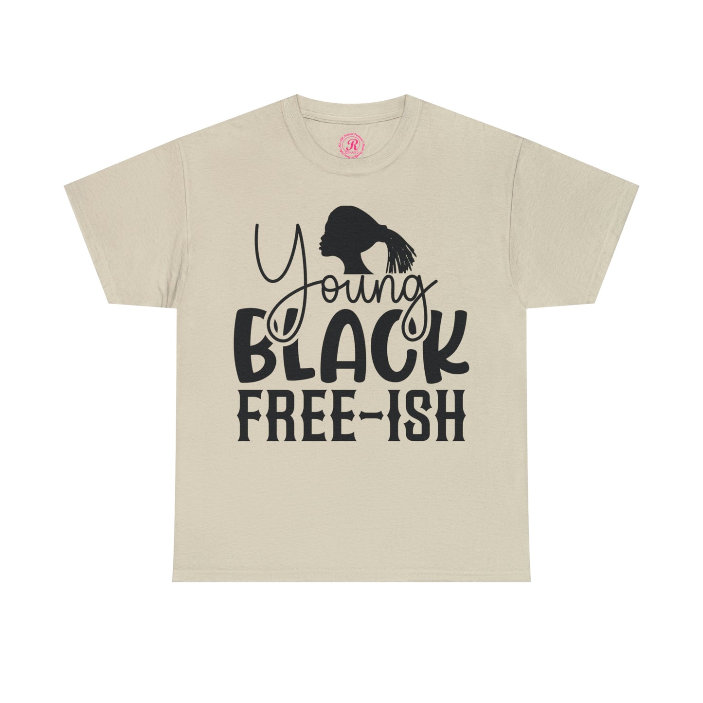 Young Black Unisex Heavy Cotton Tee