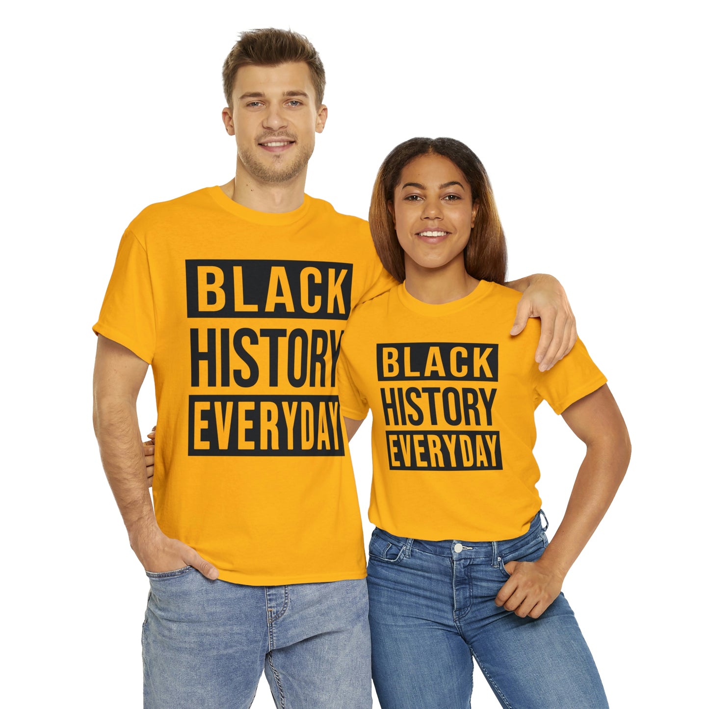 Black History Everyday Unisex Heavy Cotton Tee