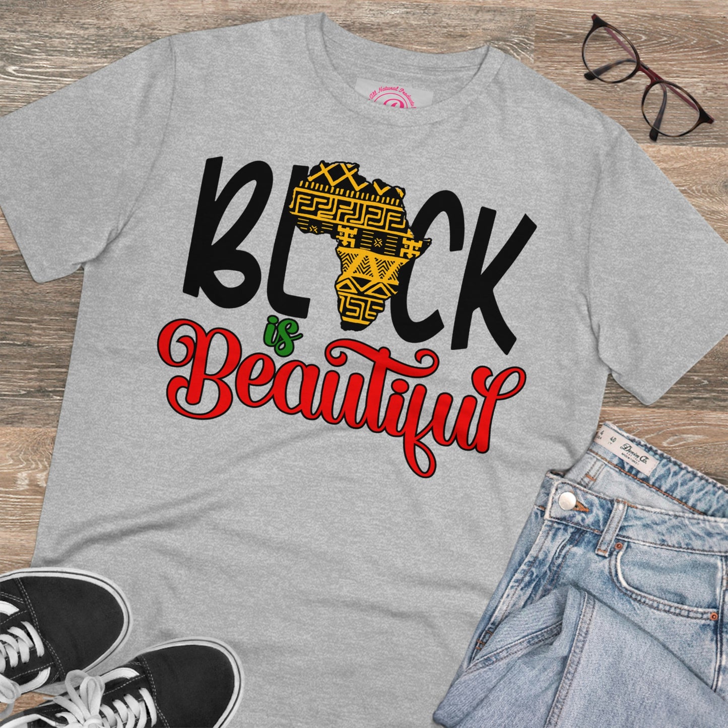 Black is Beautiful Organic Creator T-shirt - Unisex