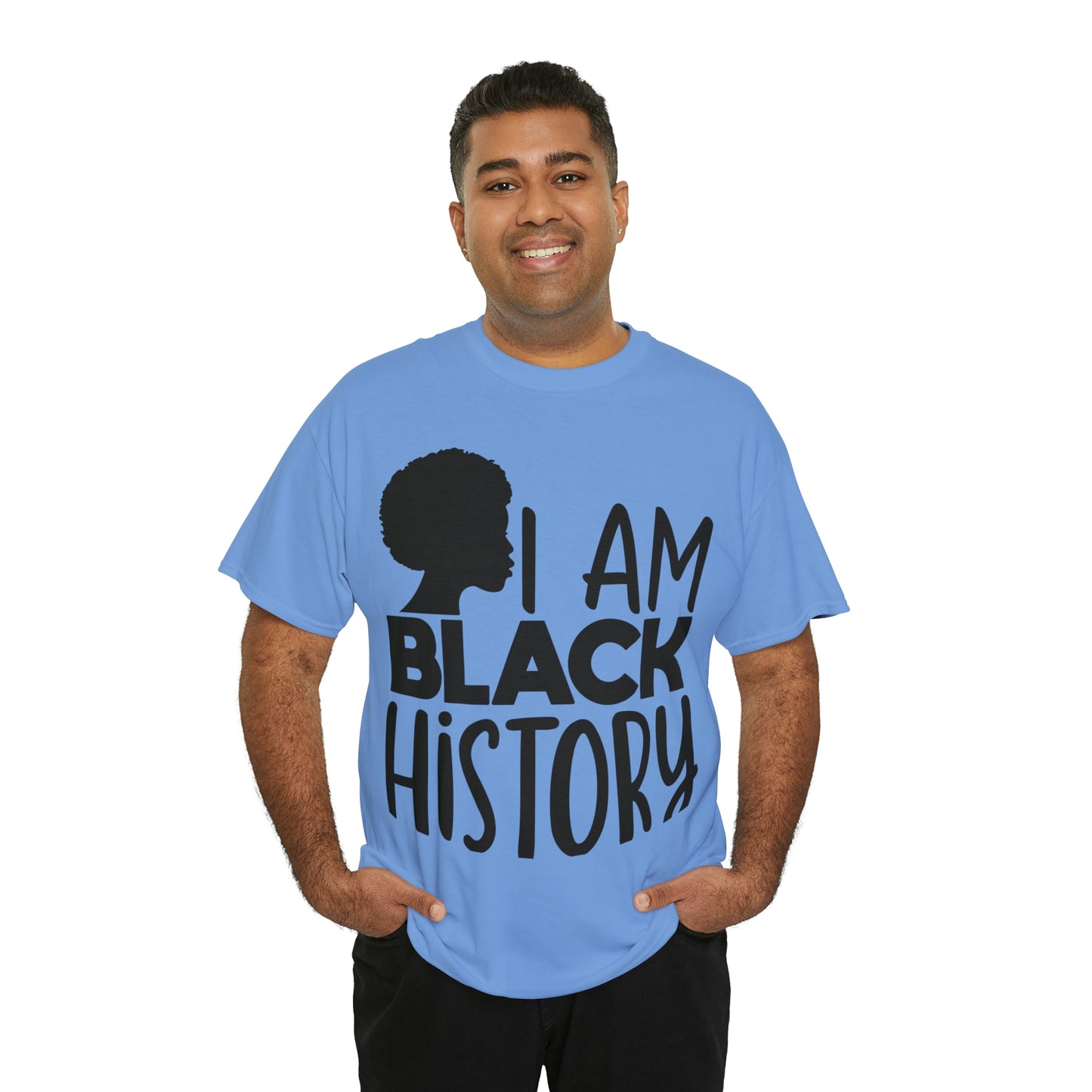 I Am Black History Unisex Heavy Cotton Tee