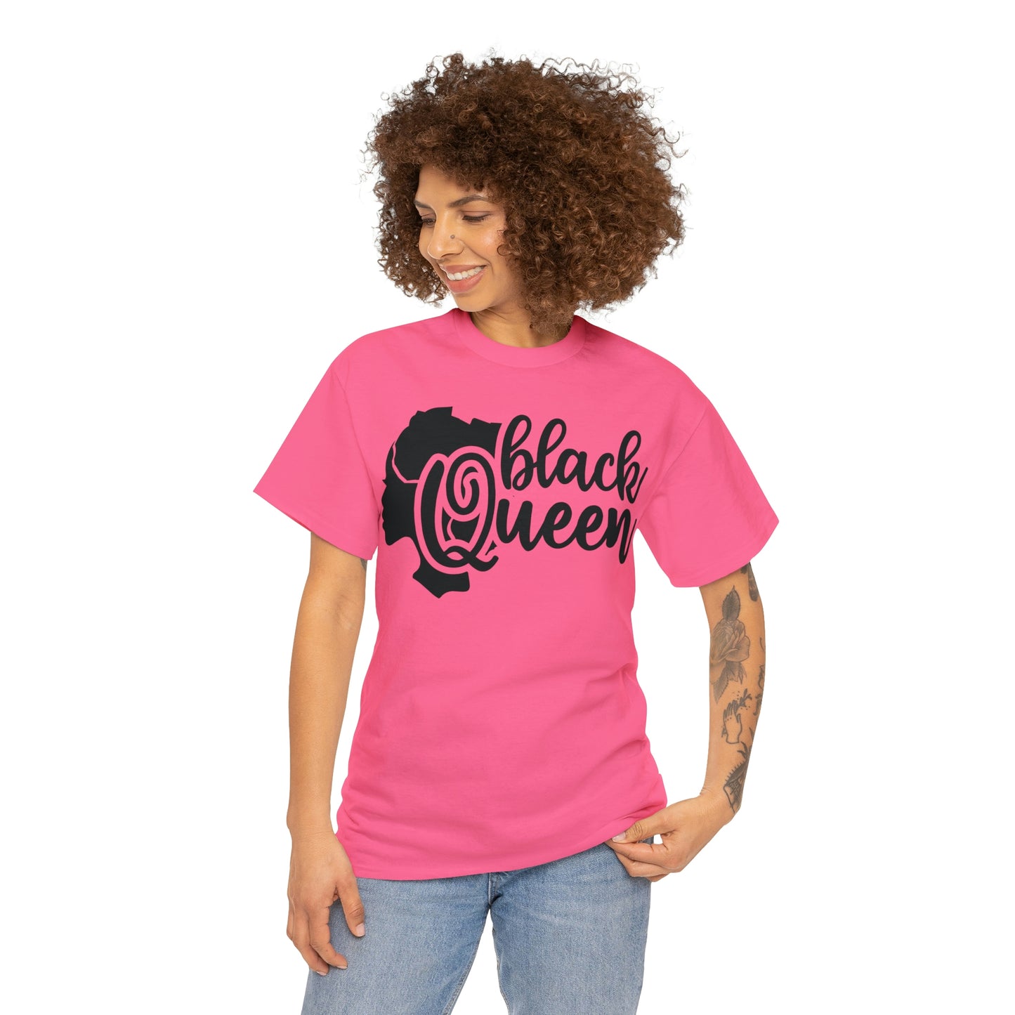 Black Queen Unisex Heavy Cotton Tee