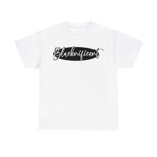 Blacknificent (Vinyl-1 color) Unisex Heavy Cotton Tee