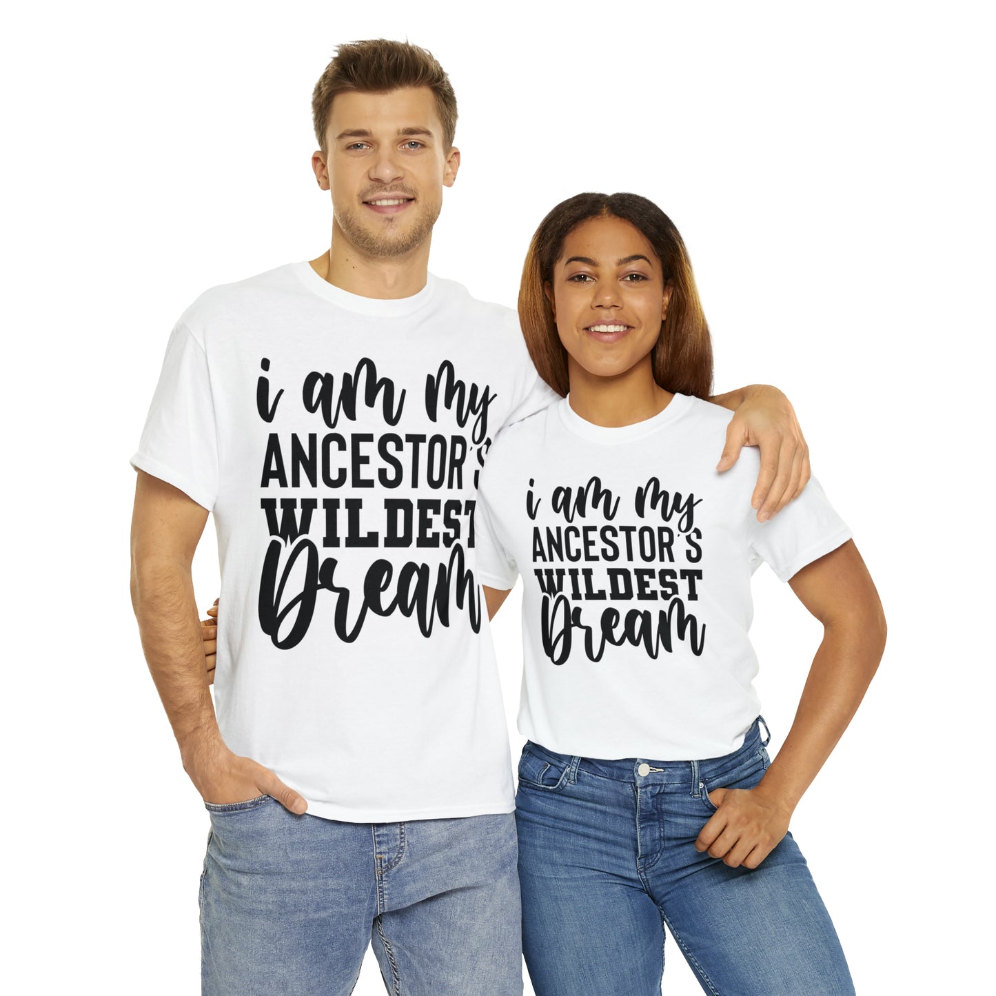 Dream (Vinyl -1 Color) Unisex Heavy Cotton Tee