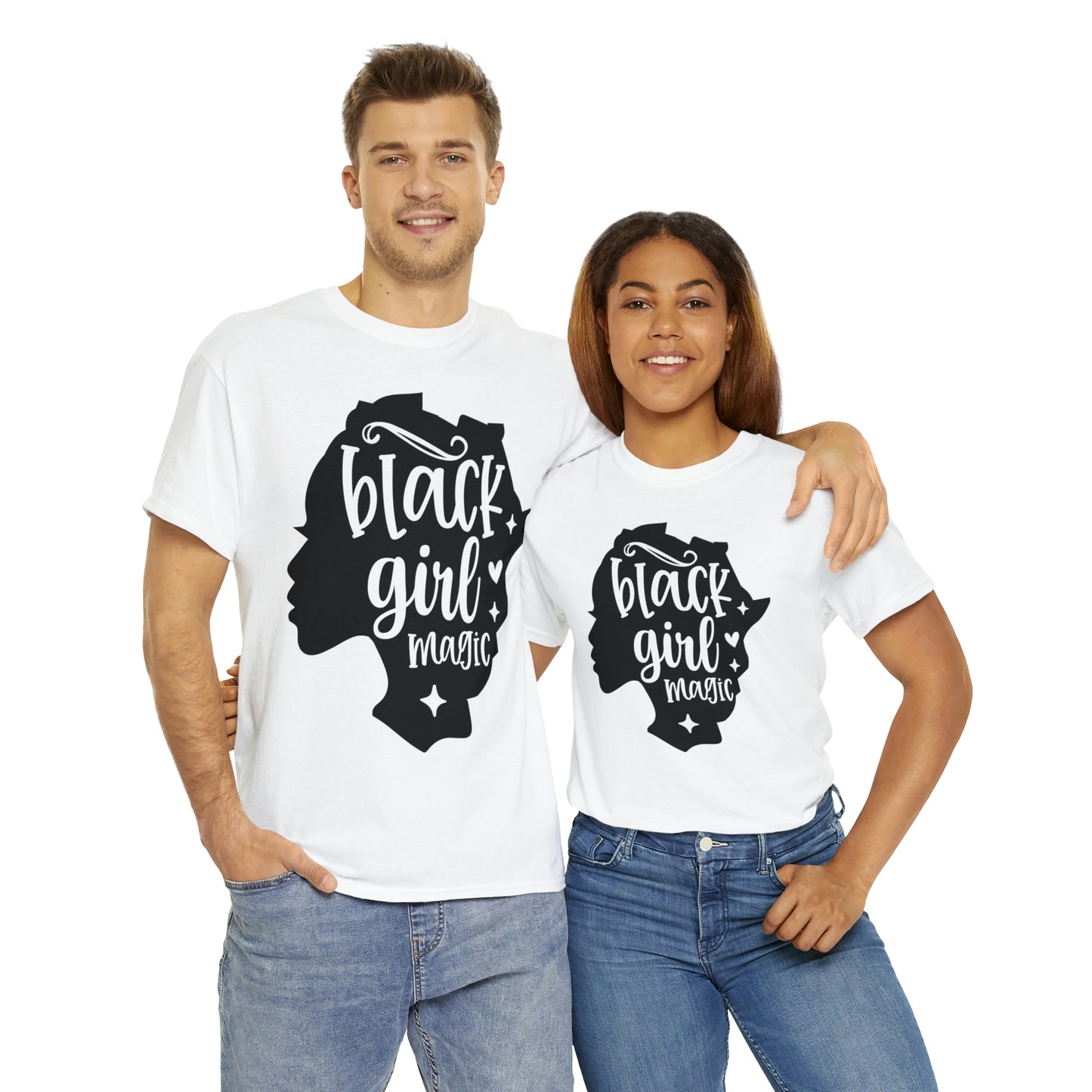Black Girl Magic Unisex Heavy Cotton Tee