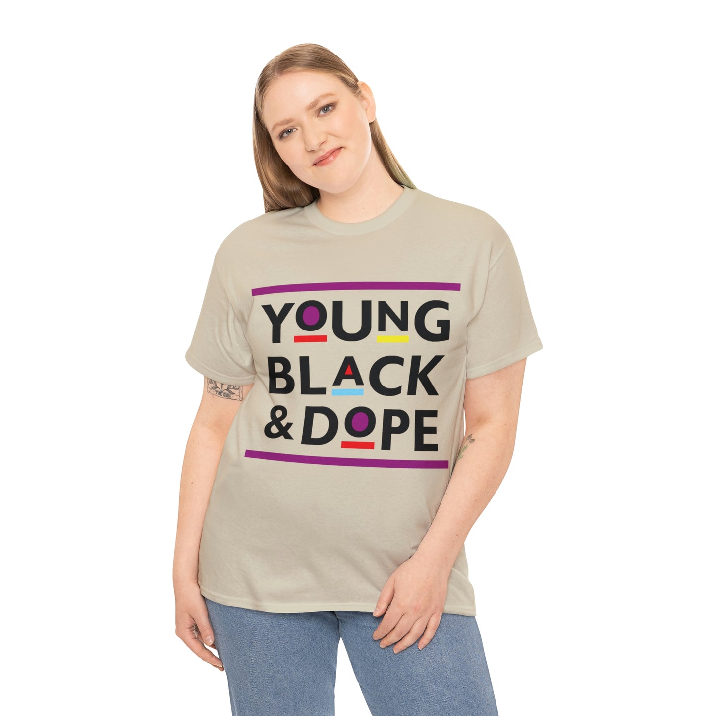 Young black & Dope Unisex Heavy Cotton Tee