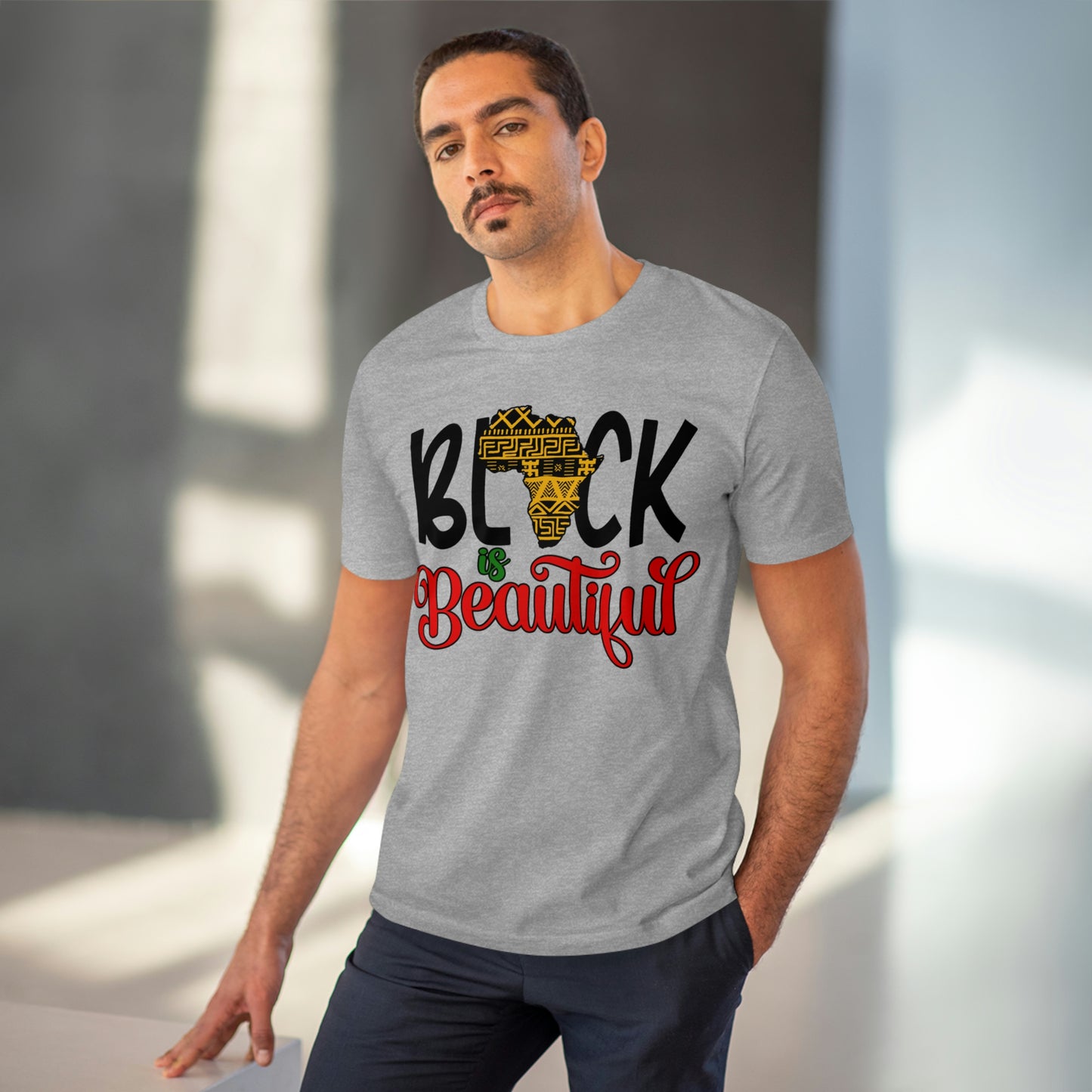 Black is Beautiful Organic Creator T-shirt - Unisex