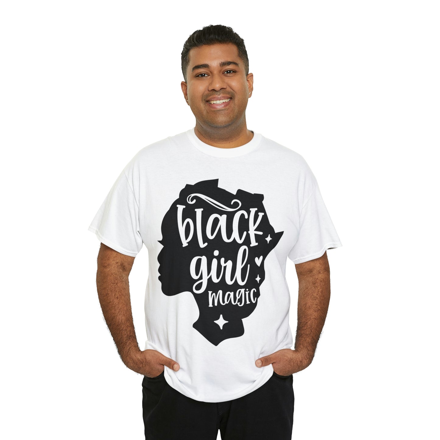 Black Girl Magic Unisex Heavy Cotton Tee