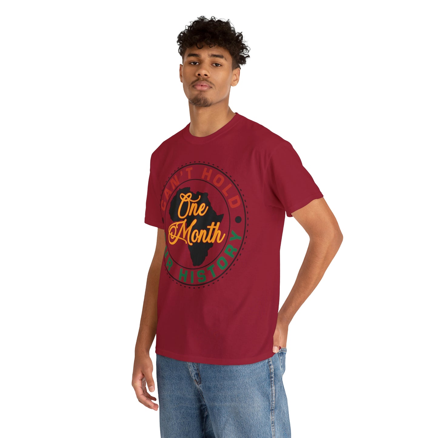 One Month Unisex Heavy Cotton Tee