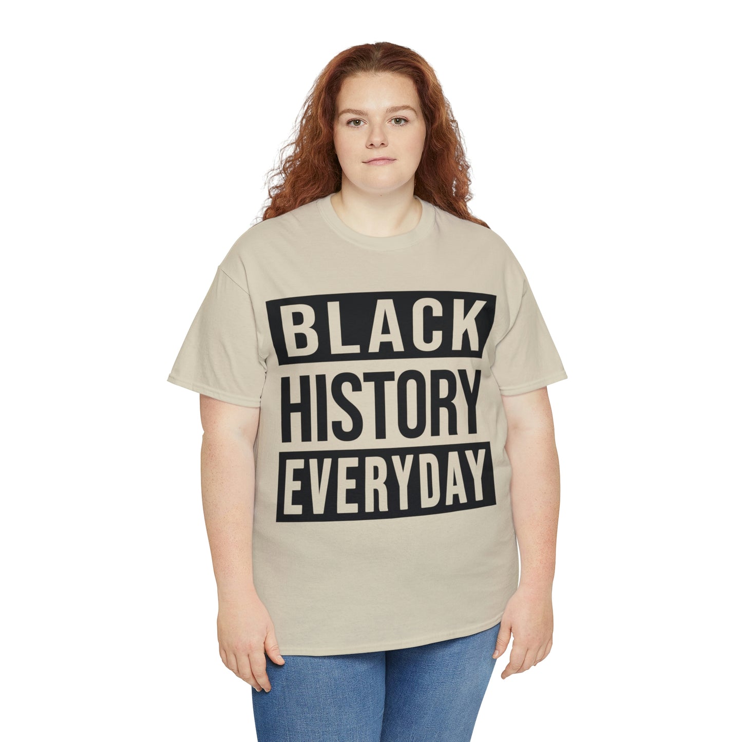 Black History Everyday Unisex Heavy Cotton Tee
