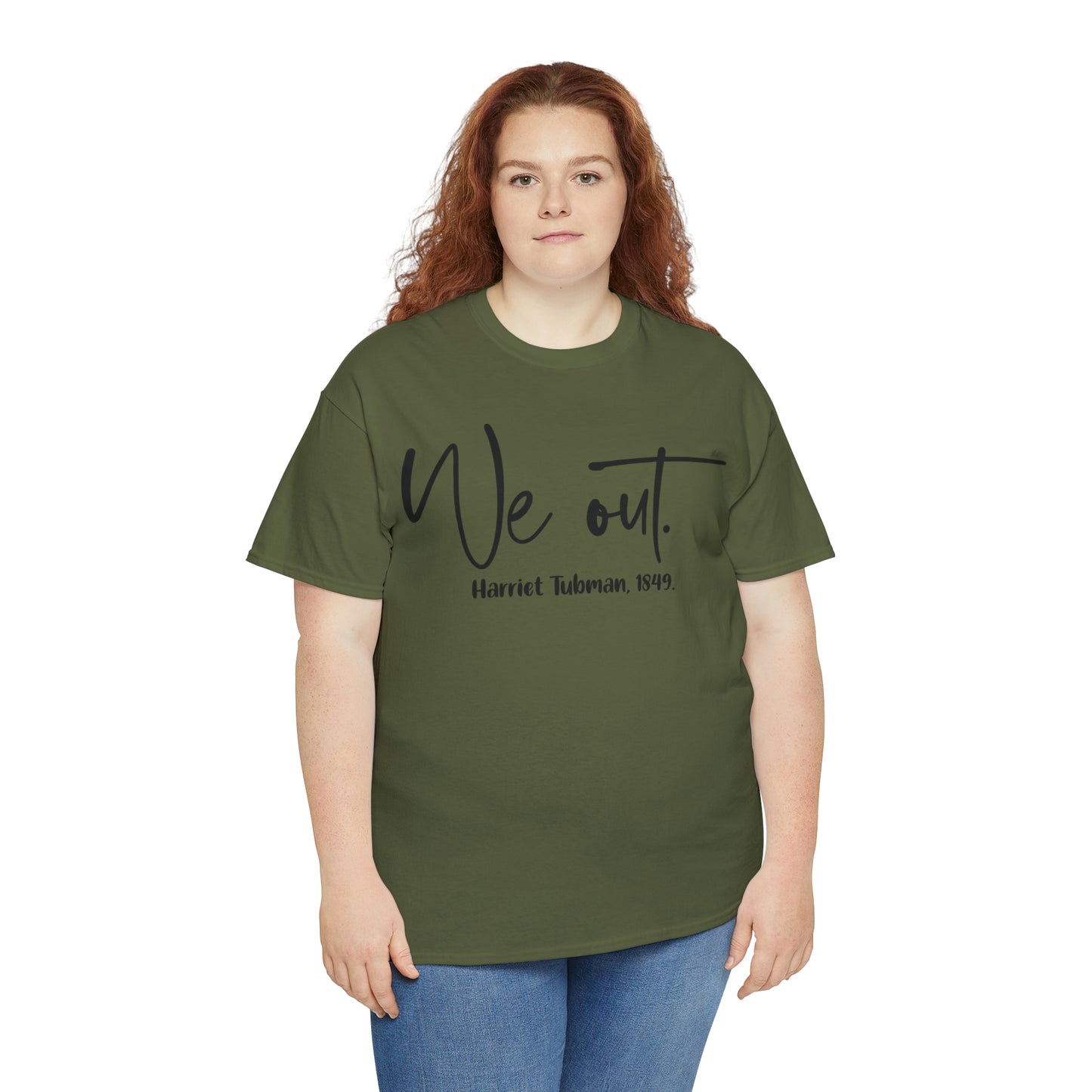 We Out Unisex Heavy Cotton Tee