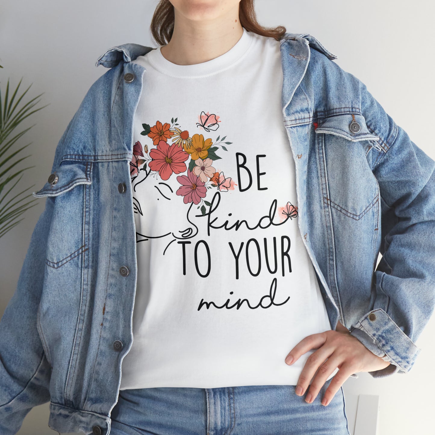 Be Kind to Your Mind Unisex Heavy Cotton Tee