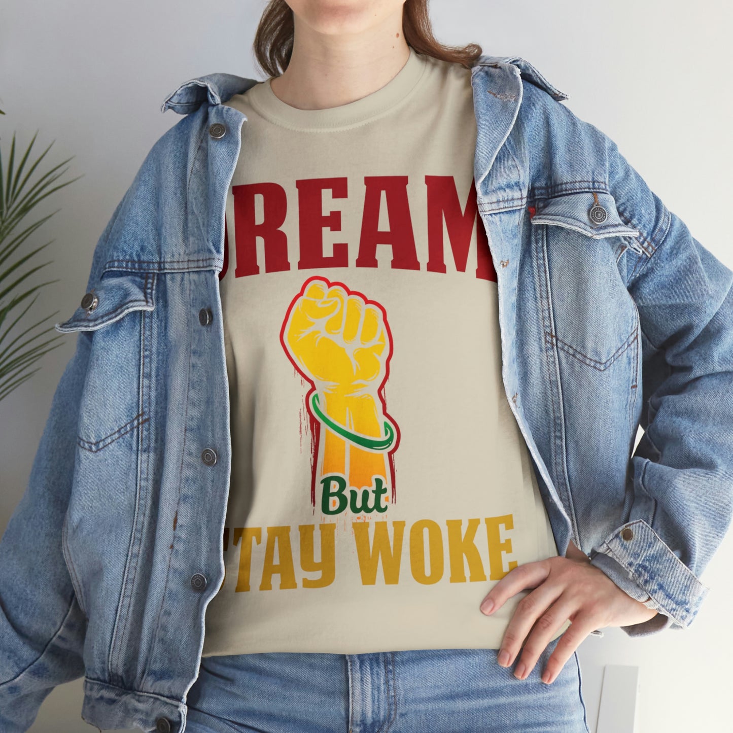 Dream/Woke Unisex Heavy Cotton Tee