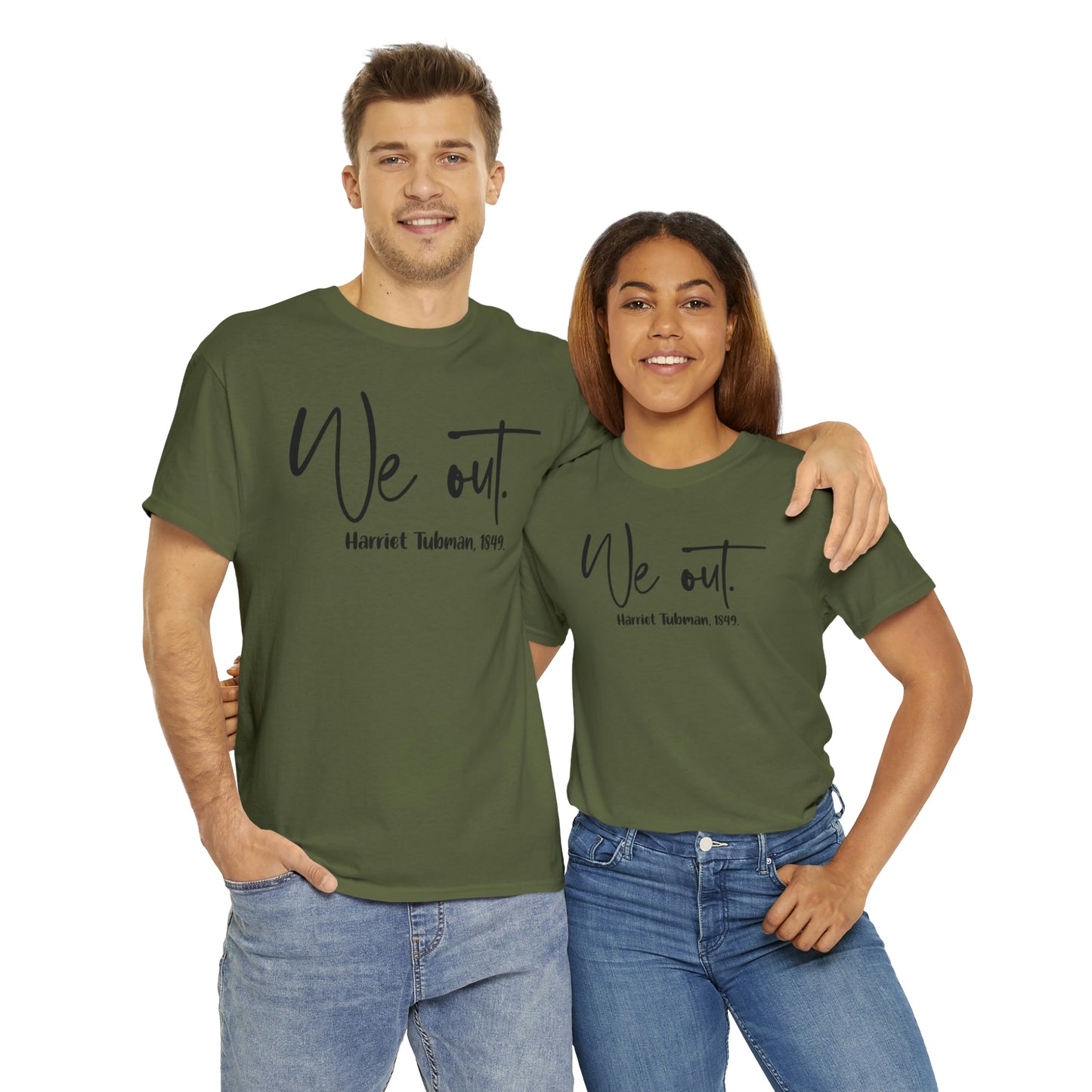 We Out Unisex Heavy Cotton Tee