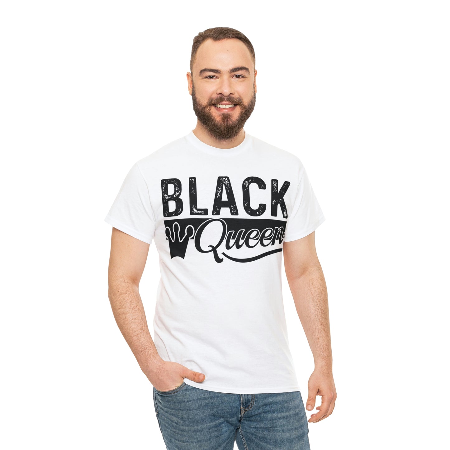 Black Queen Unisex Heavy Cotton Tee