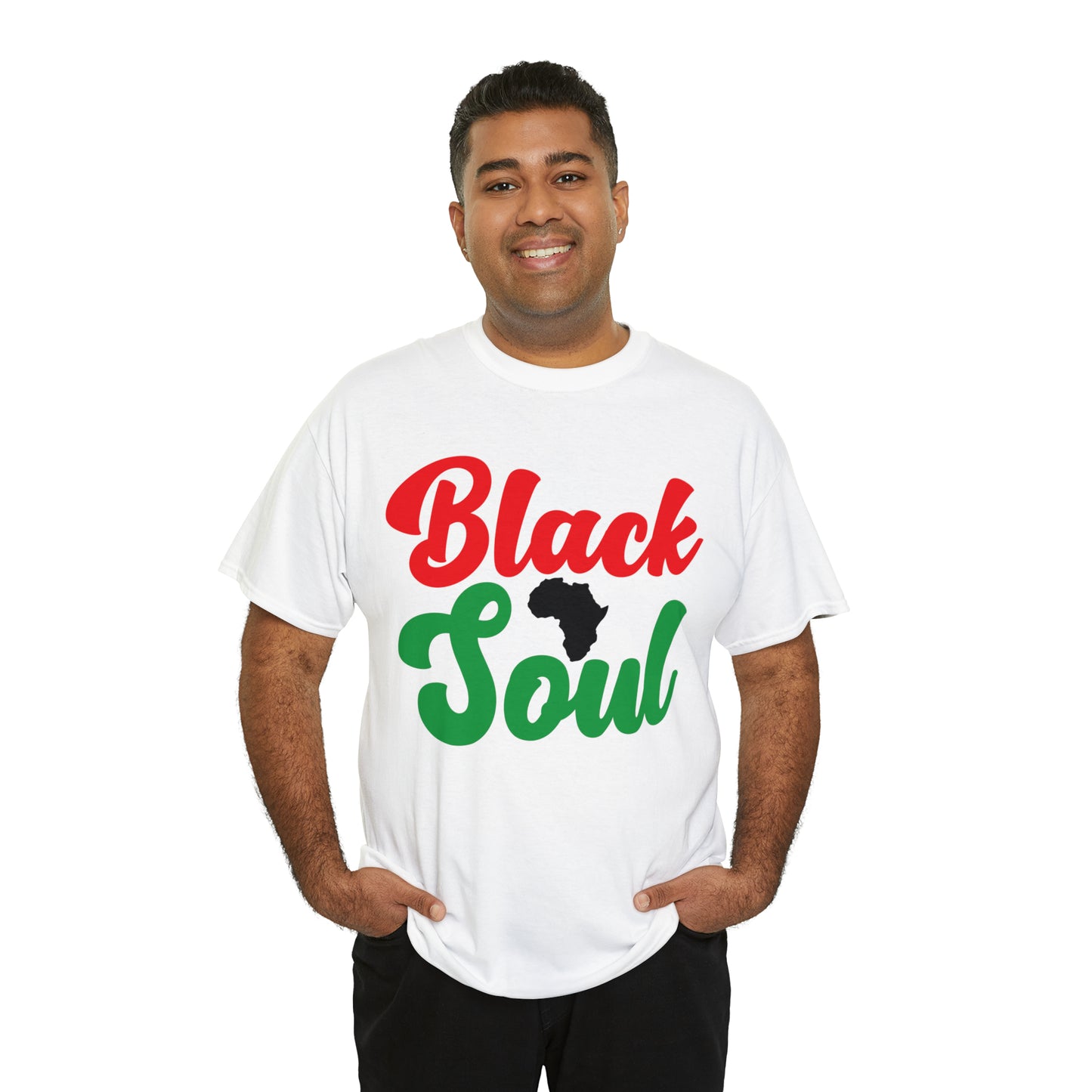 Soul (Vinyl Print-3 Color) Unisex Heavy Cotton Tee