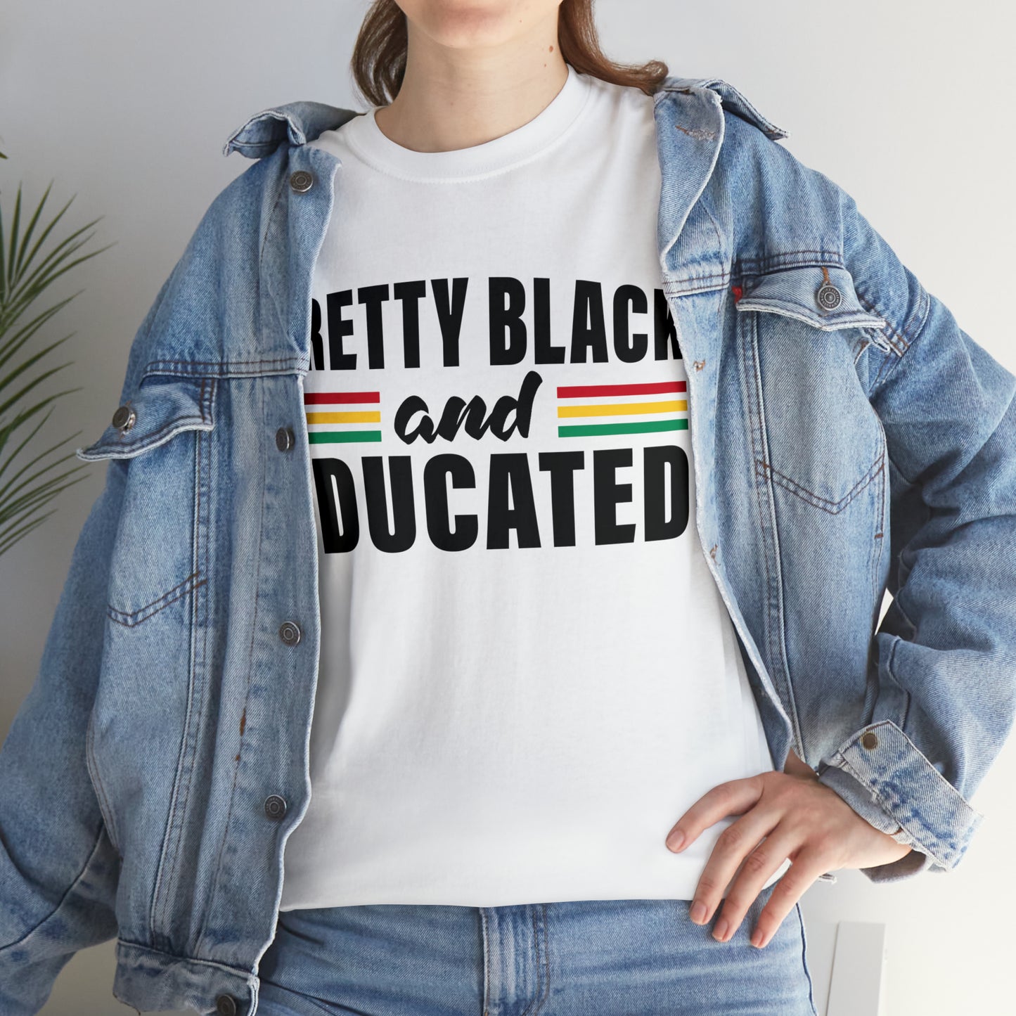 Pretty (Vinyl-4 Color) Unisex Heavy Cotton Tee