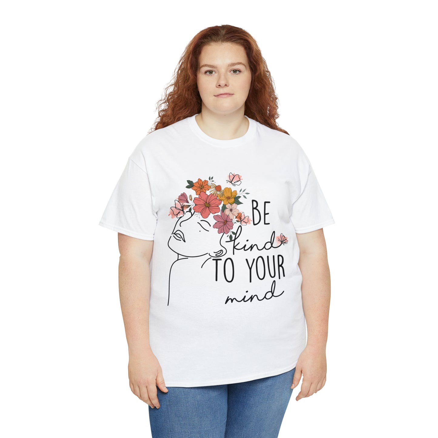 Be Kind to Your Mind Unisex Heavy Cotton Tee