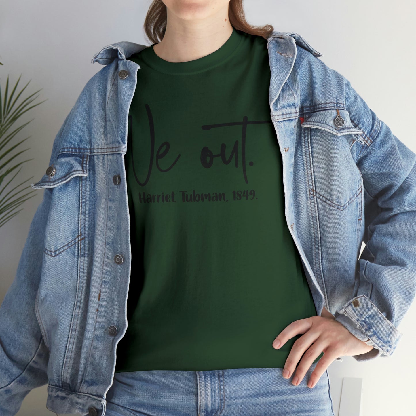 We Out Unisex Heavy Cotton Tee