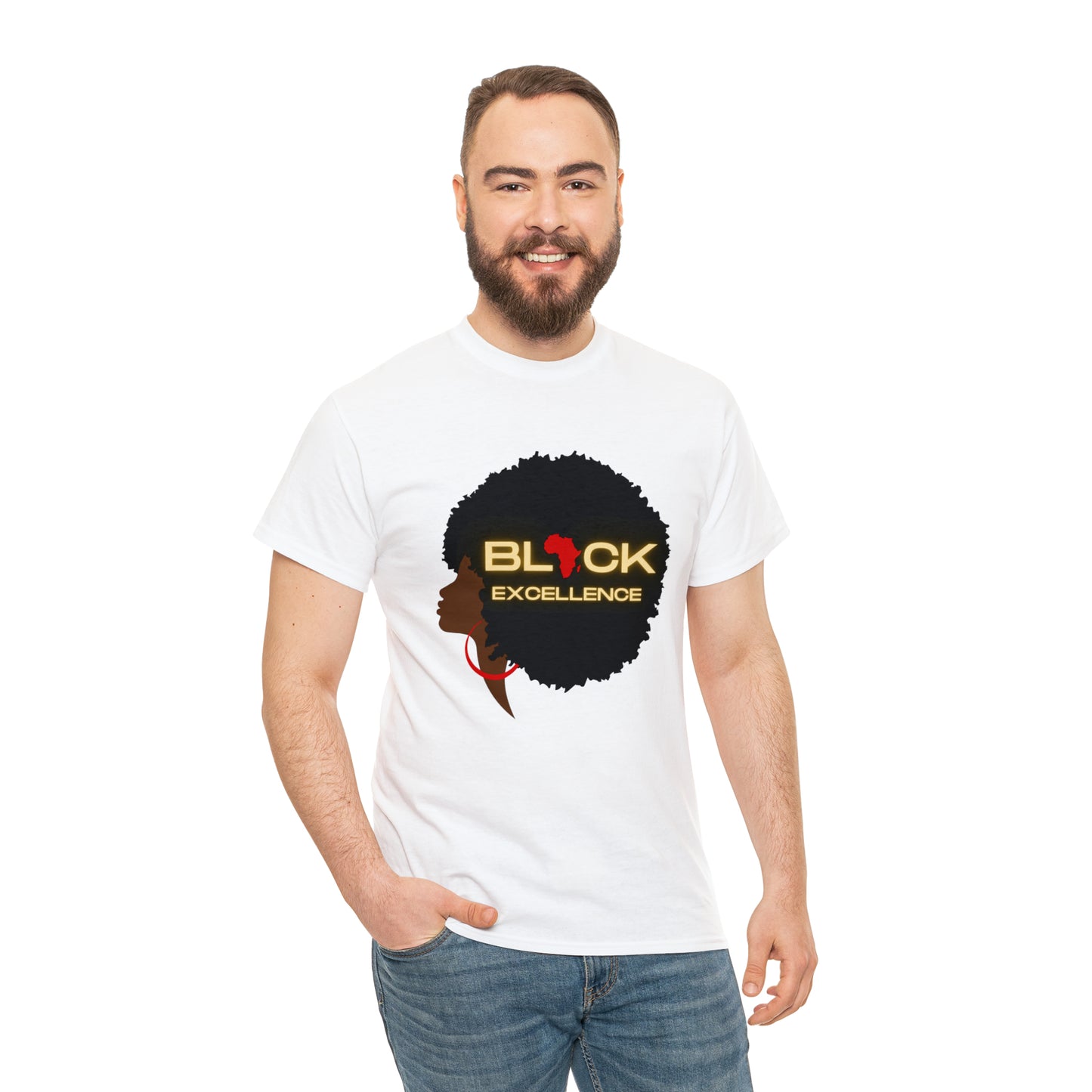 Excellence (F) Unisex Heavy Cotton Tee