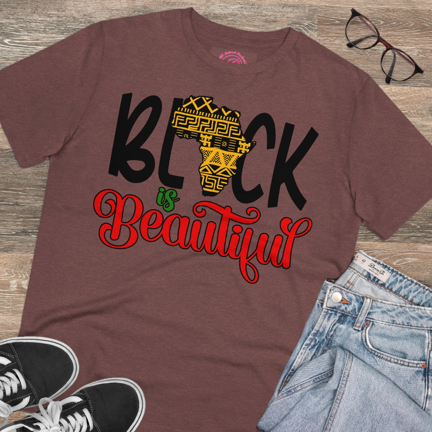 Black is Beautiful Organic Creator T-shirt - Unisex