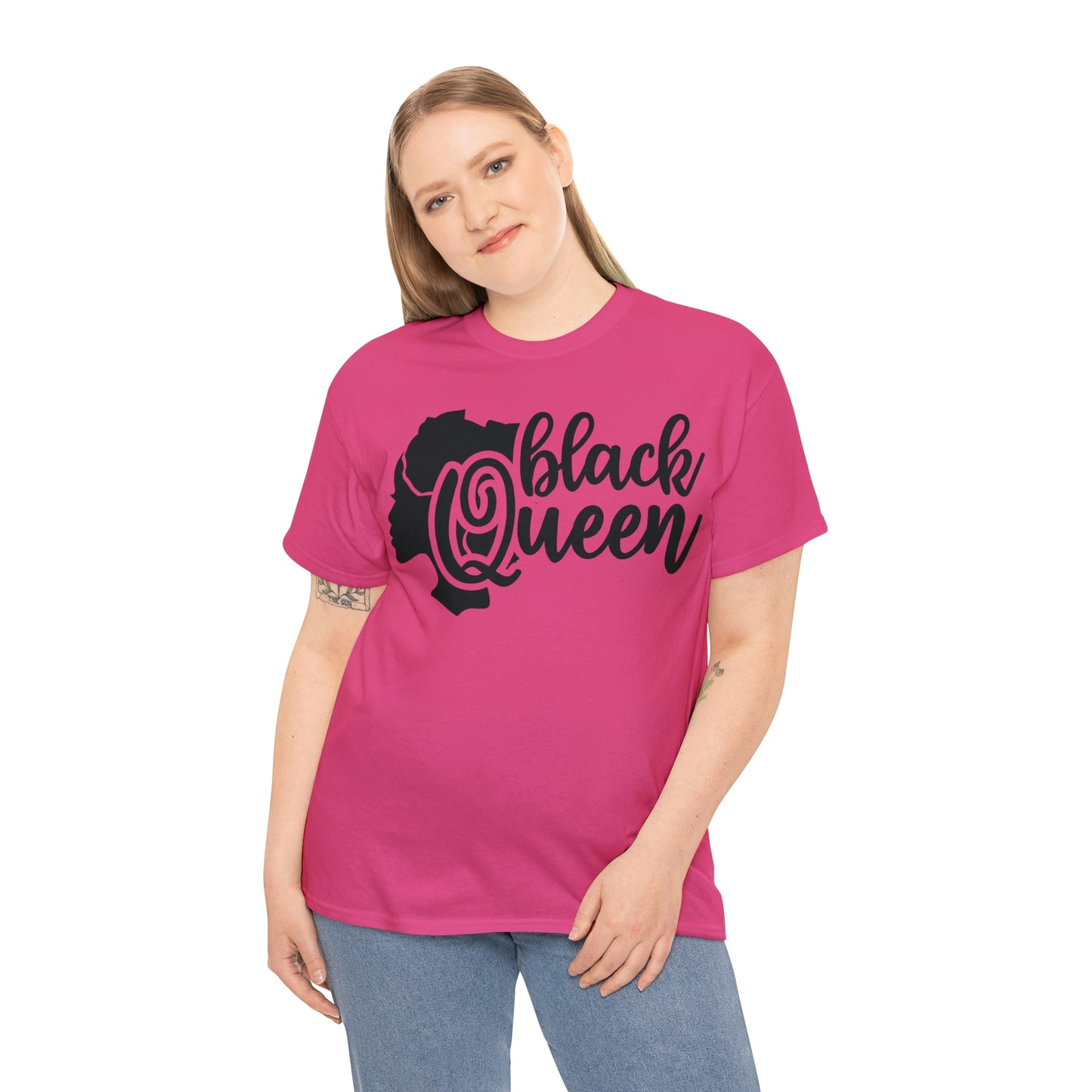 Black Queen Unisex Heavy Cotton Tee
