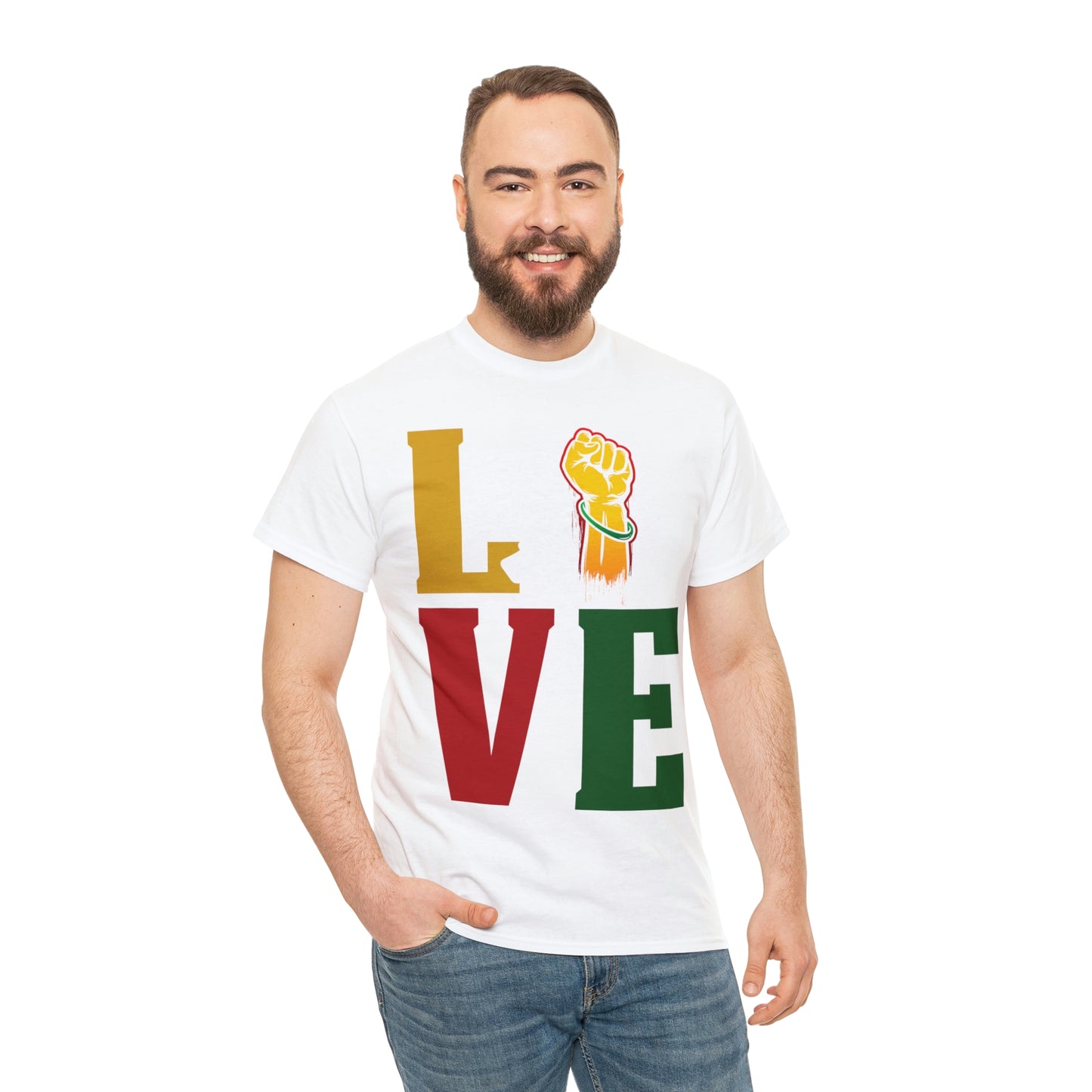Love Unisex Heavy Cotton Tee