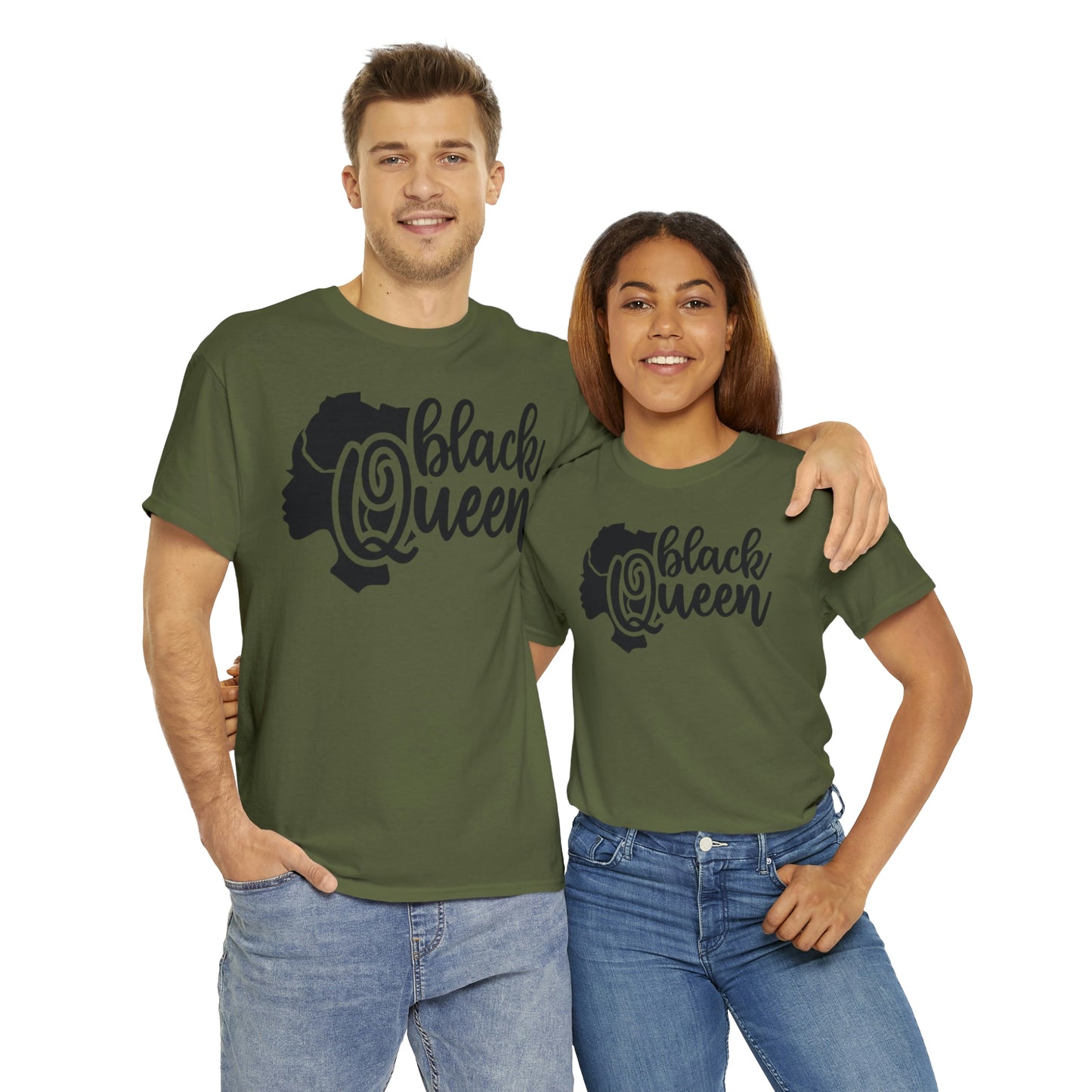 Black Queen Unisex Heavy Cotton Tee