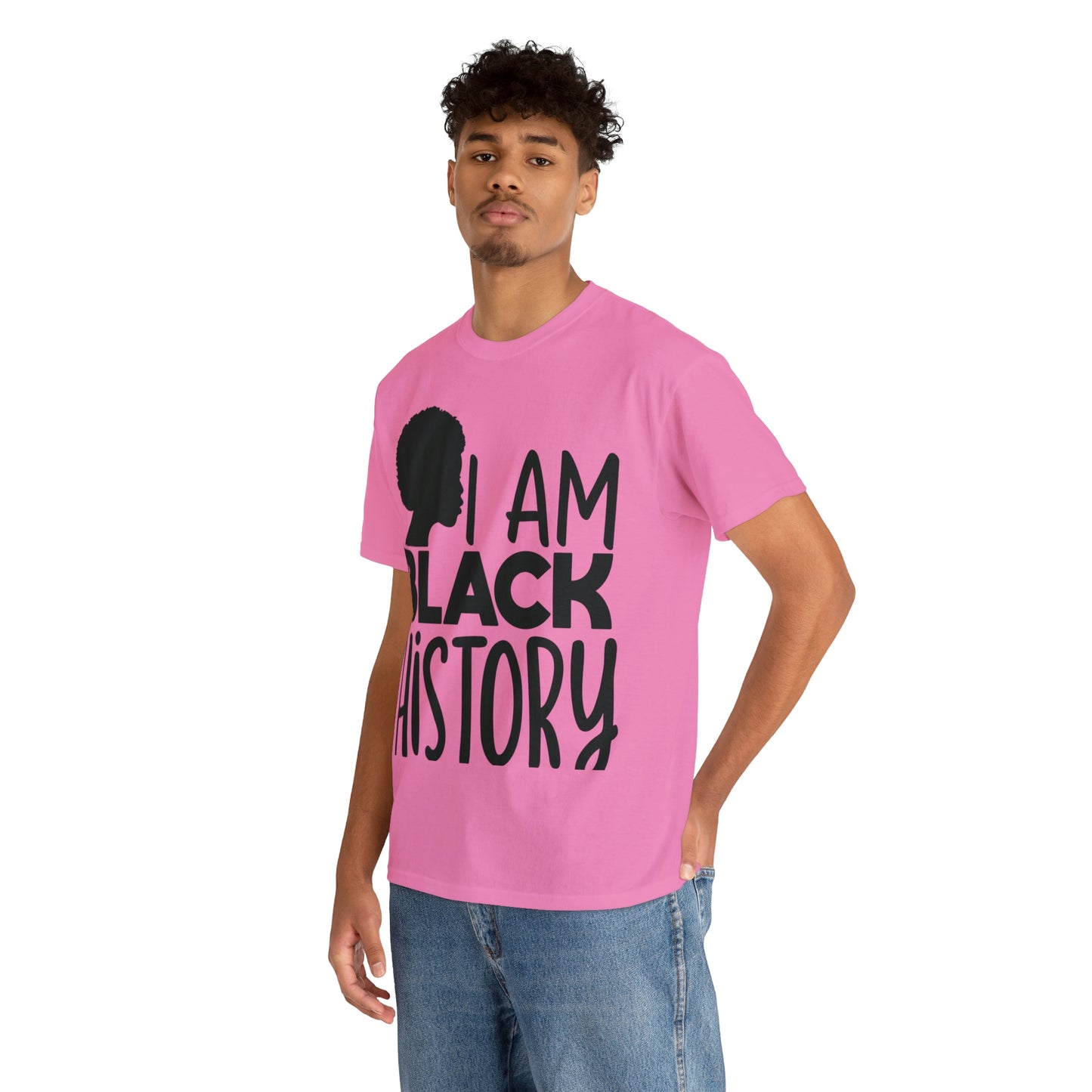 I Am Black History Unisex Heavy Cotton Tee
