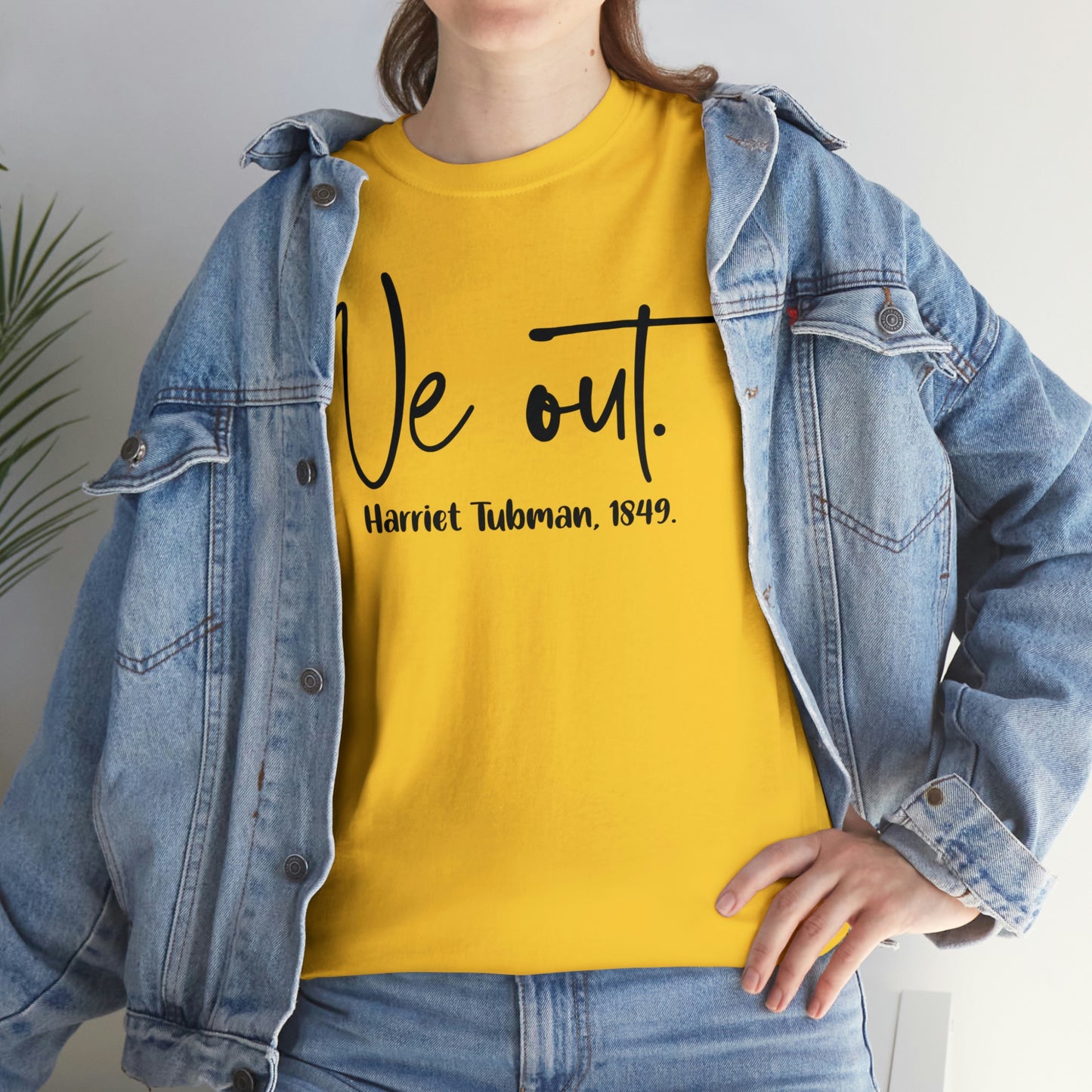 We Out Unisex Heavy Cotton Tee