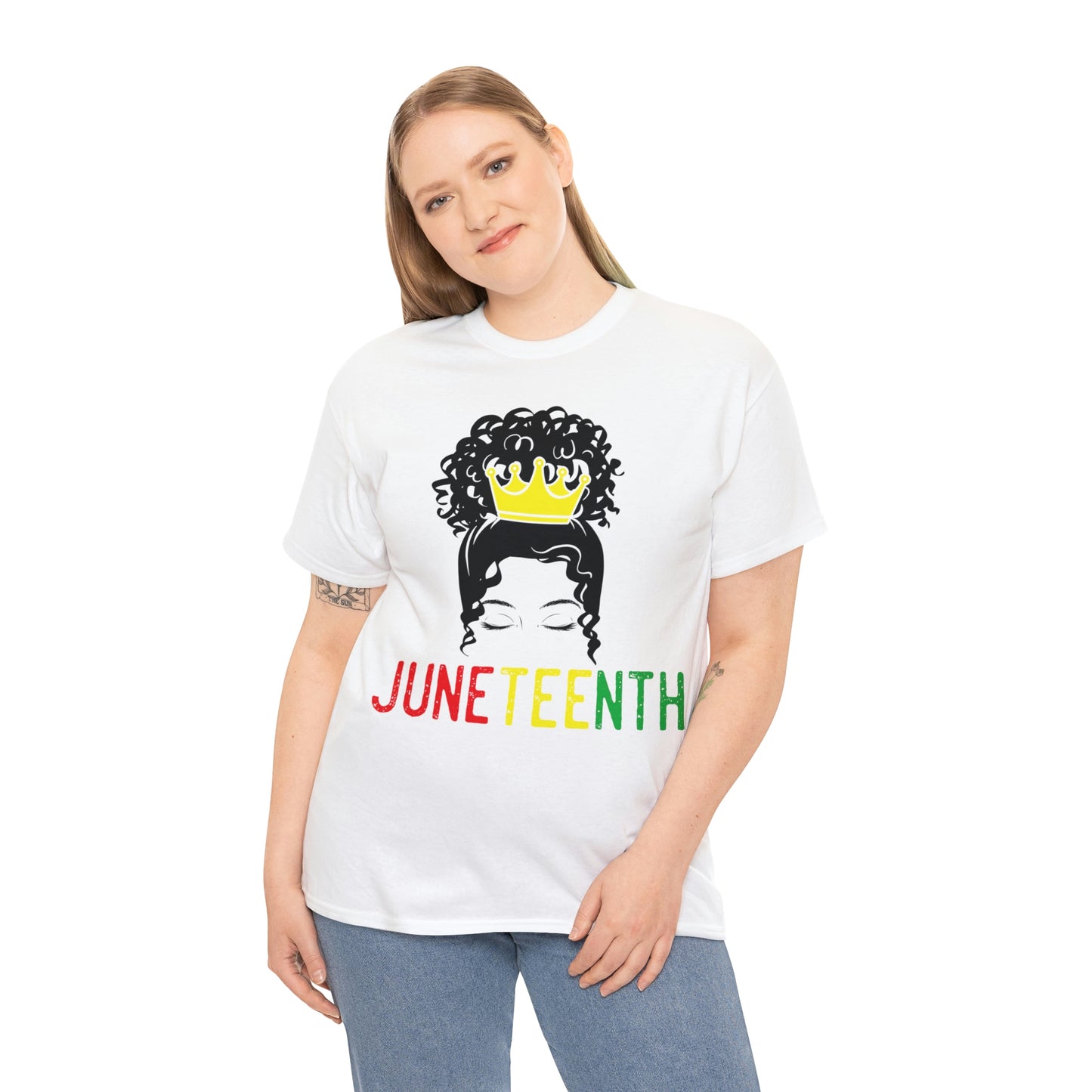 Juneteenth Femme Unisex Heavy Cotton Tee